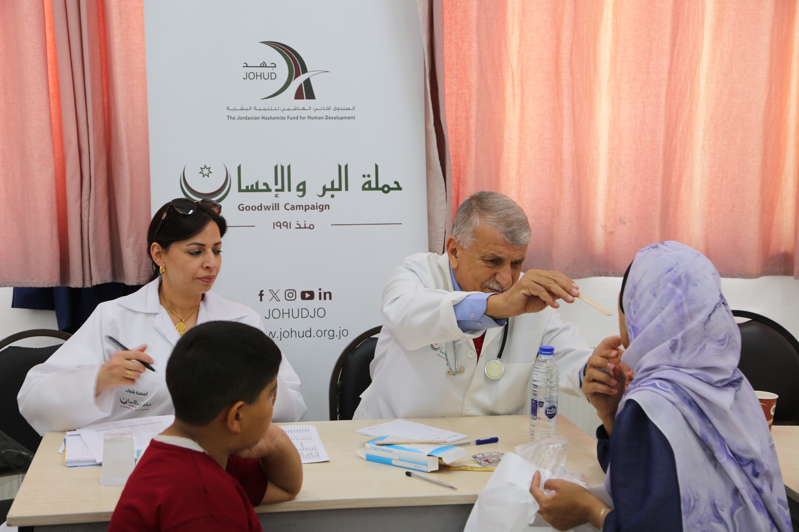 البر والإحسان: 770 مريضاً استفادوا من اليوم الطبي المجاني بمنطقة الهاشمية