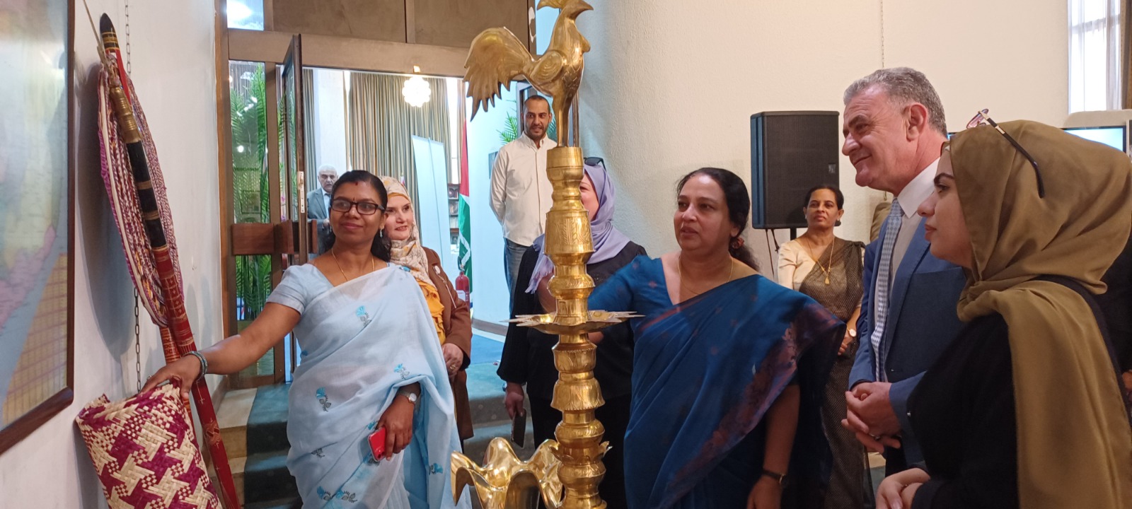 افتتاح معرض اكتشف سريلانكا في المركز الثقافي الملكي 