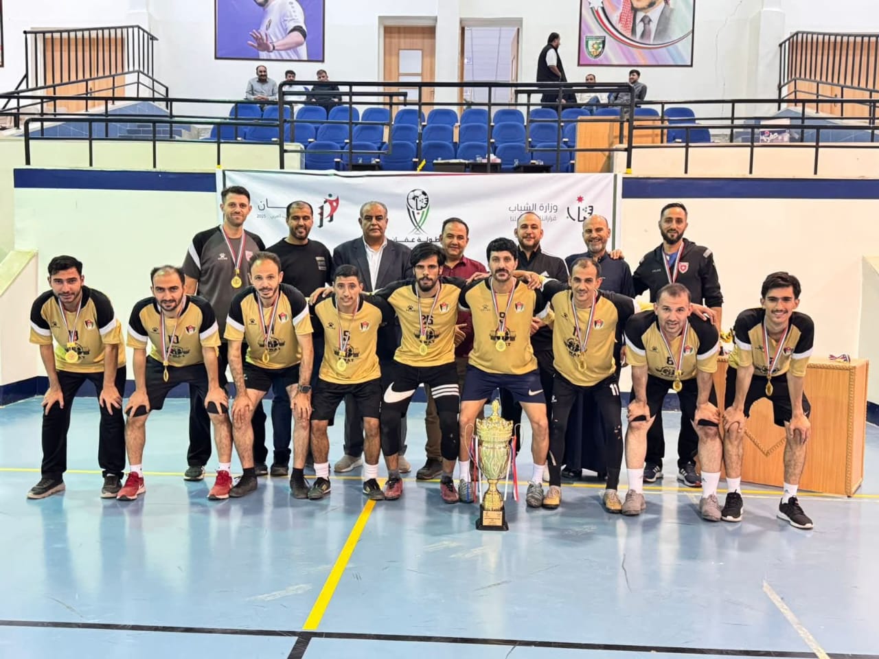 اختتام منافسات الدور الثاني لبطولة عمان عاصمة الشباب العربي في معان