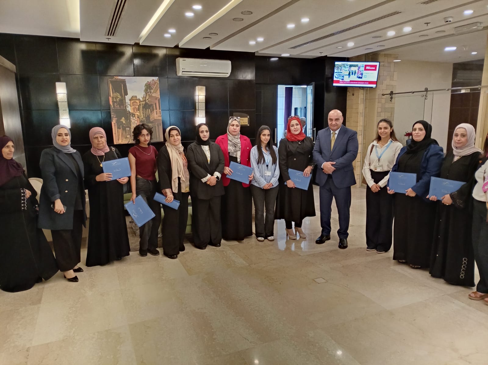 اختتام ورشات تدريبية لبناء قدرات المجتمعات المحلية بشأن إدارة المياه