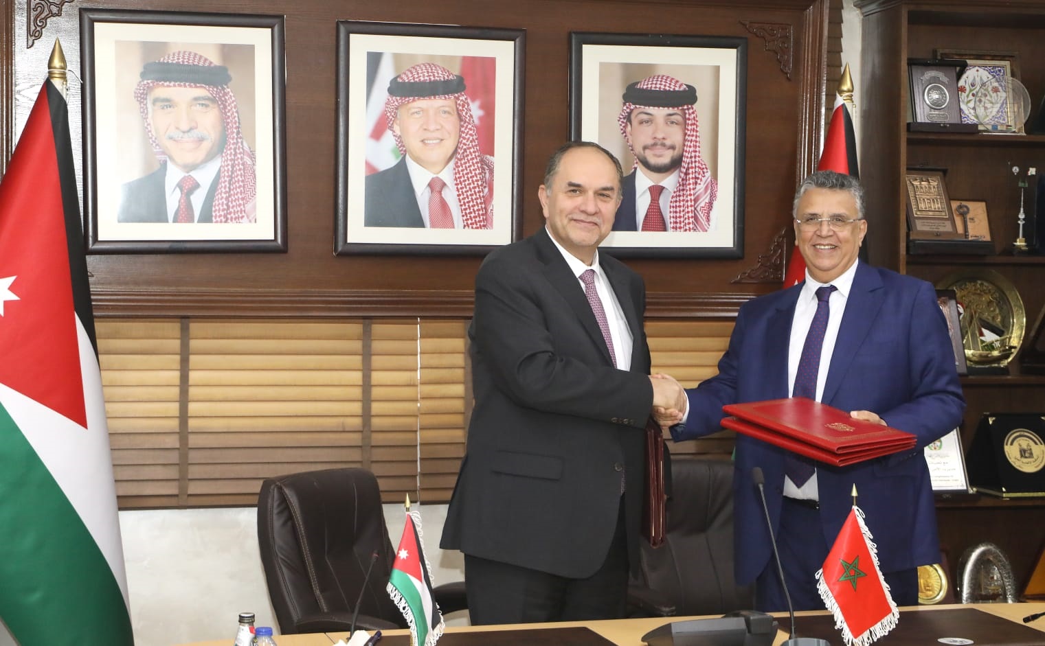 الأردن والمغرب يوقعان اتفاقيتين لتعزيز التعاون القضائي ونقل المحكومين