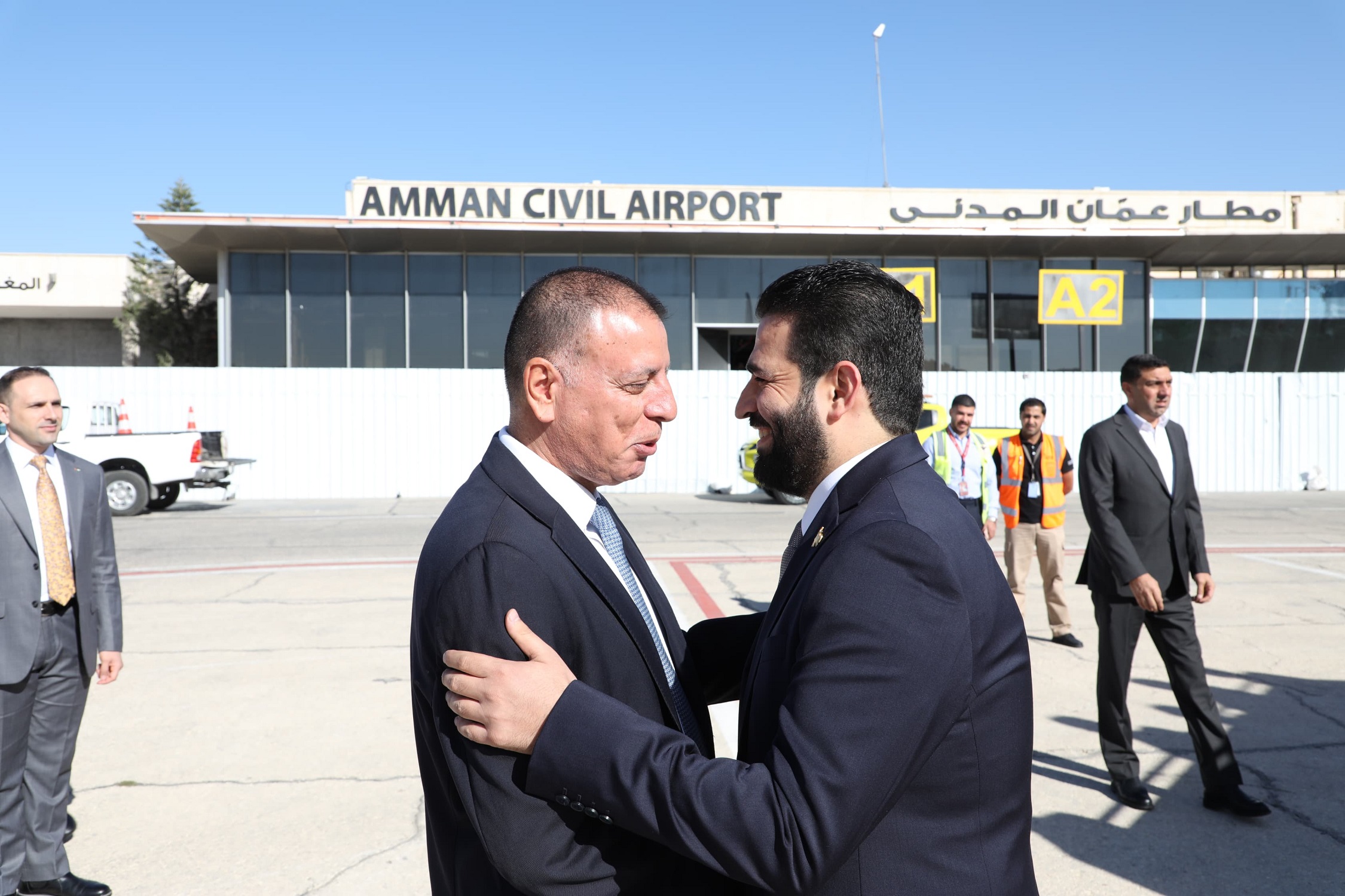 وزير الداخلية يستقبل نظيره السوري