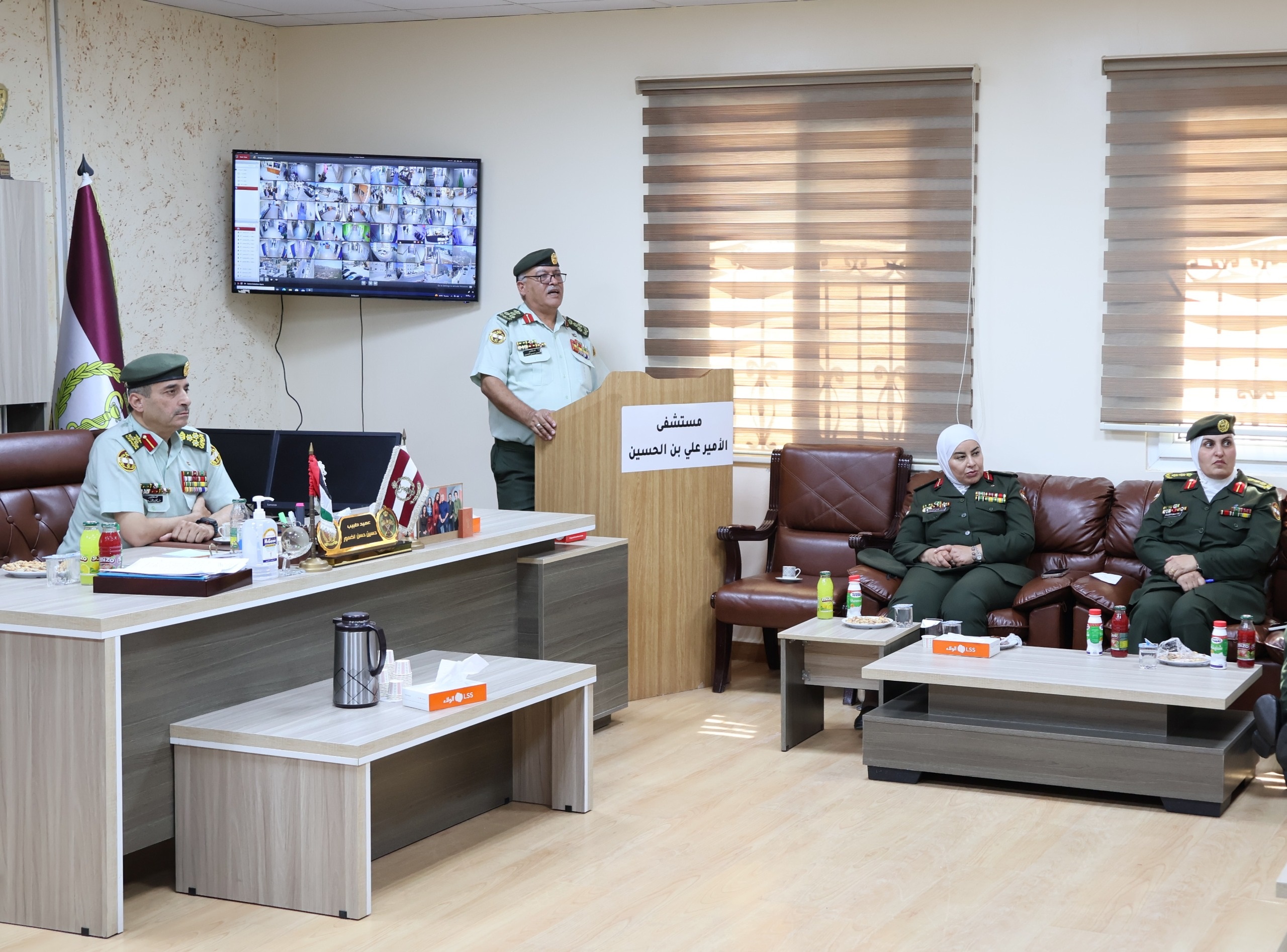 مدير عام الخدمات الطبية يفتتح مستودعات طبية ووحدة تصوير الثدي الشعاعي بمستشفى الأمير علي بن الحسين العسكري