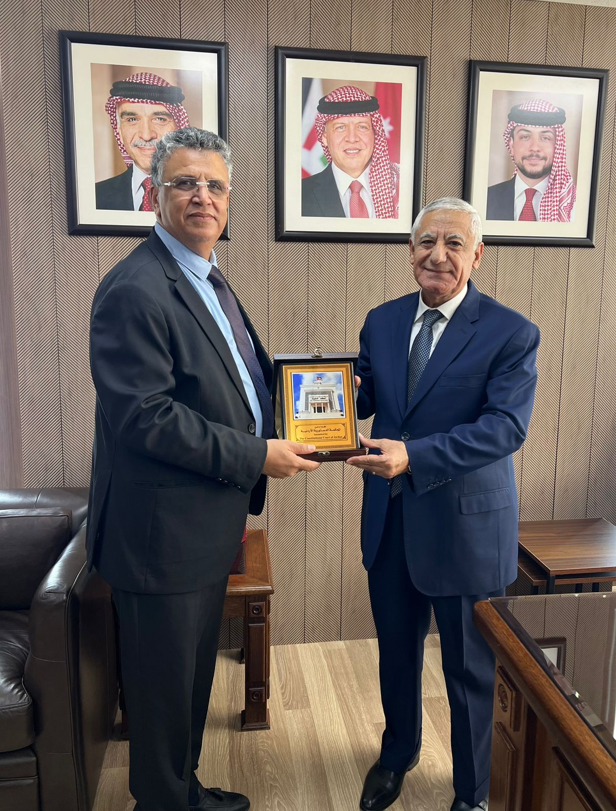 وزير العدل المغربي يزور المحكمة الدستورية