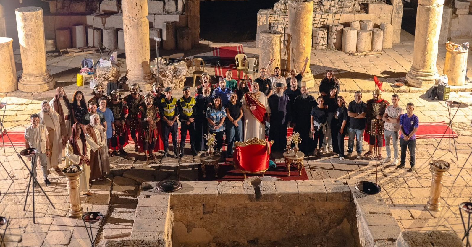 تصوير فيلم جوهرة الصحراء دير سانت كاترينا