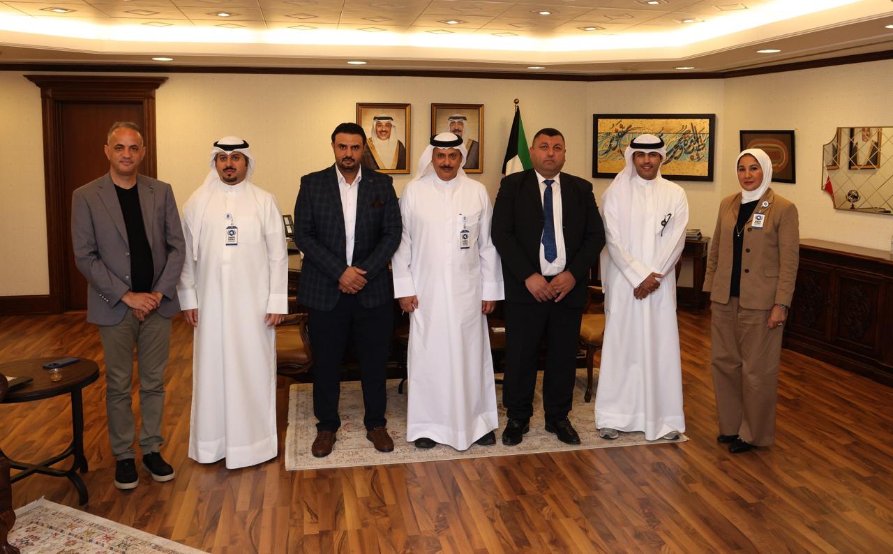 وفد إعلامي أردني من (بترا) يزور وكالة الأنباء الكويتية