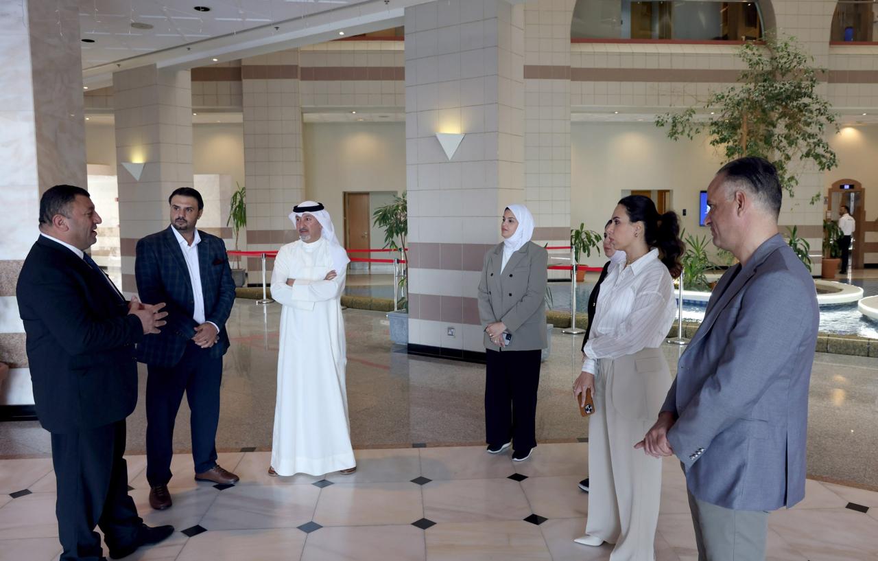 وفد إعلامي أردني من (بترا) يزور وكالة الأنباء الكويتية
