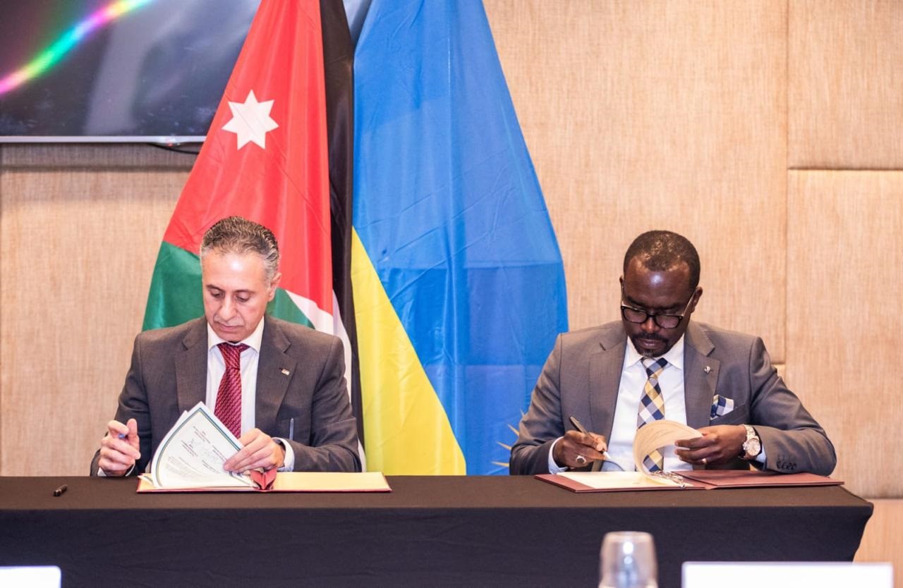 الأردن ورواندا  يتفقان على بدء التفاوض حول اتفاقية تفضيلات تجارية