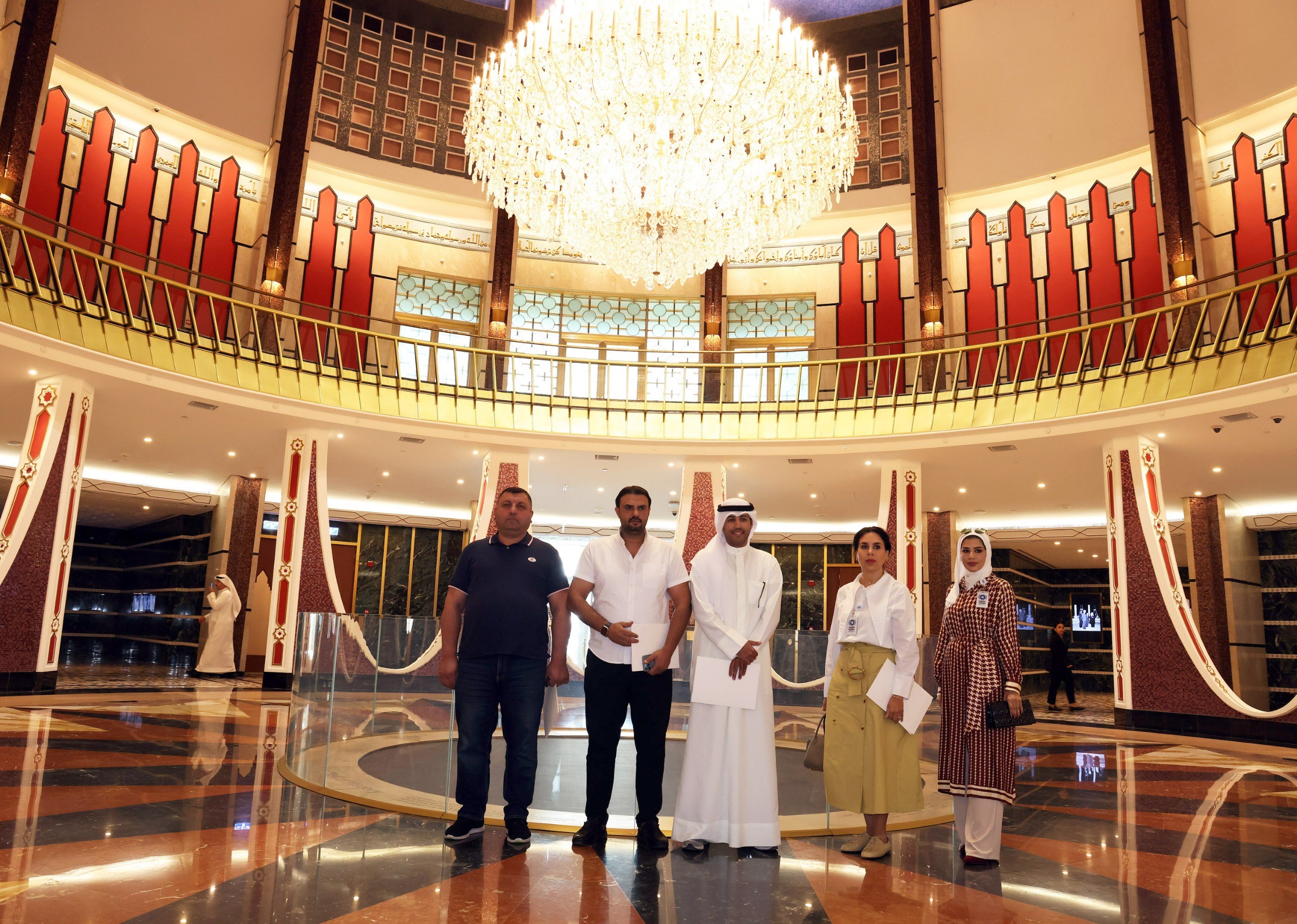 وفد بترا يختتم زيارته للكويت بجولة في متحف قصر السلام ومعرض أحمد الجابر للنفط