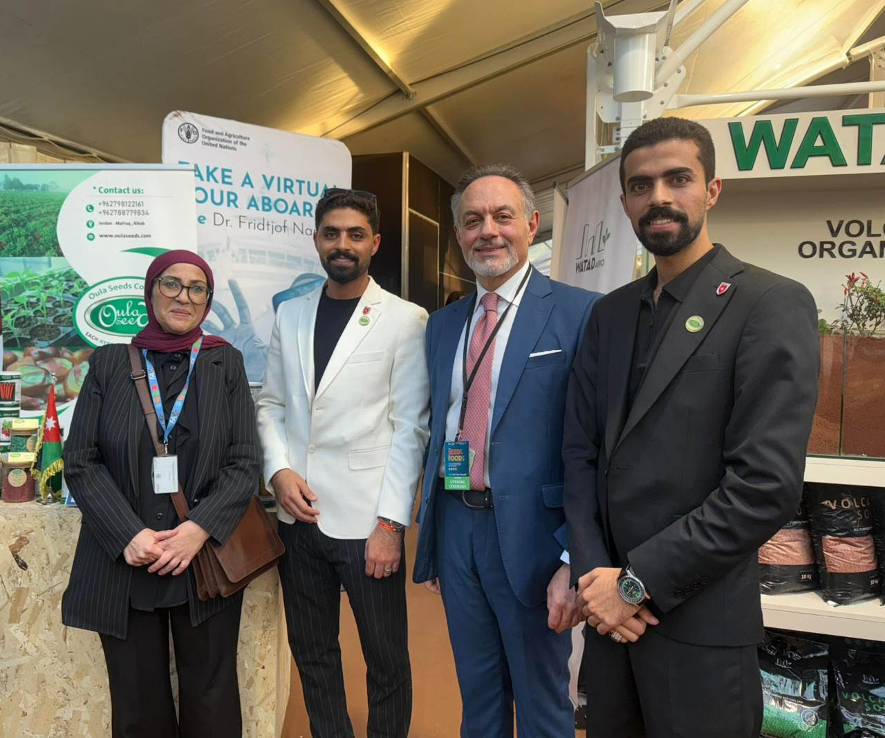 الاردن يشارك في المعرض العالمي الأول لمنظمة الأغذية والزراعة بروما