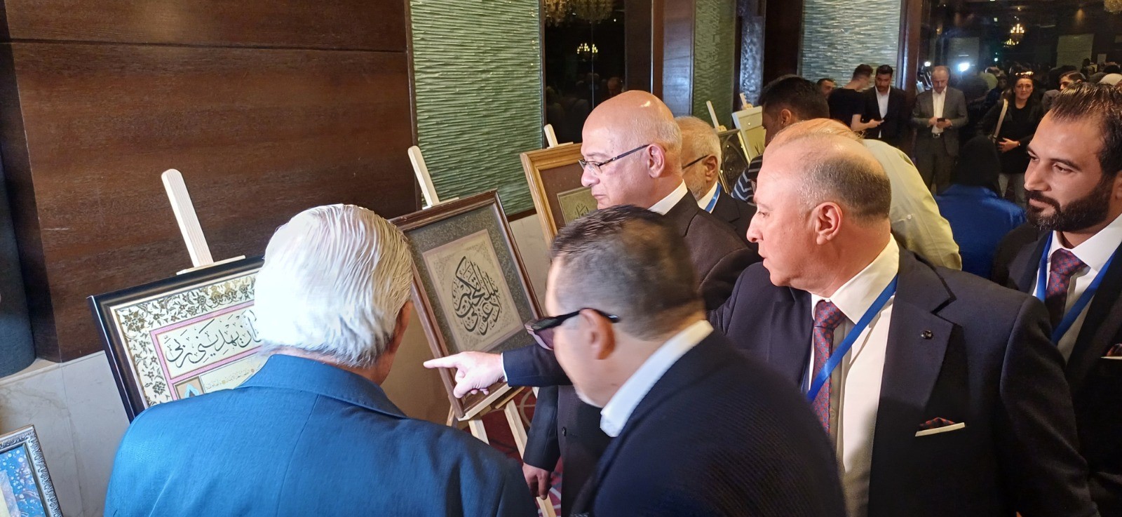 افتتاح معرض الملتقى الأردني للخط العربي والزخرفة الإسلامية