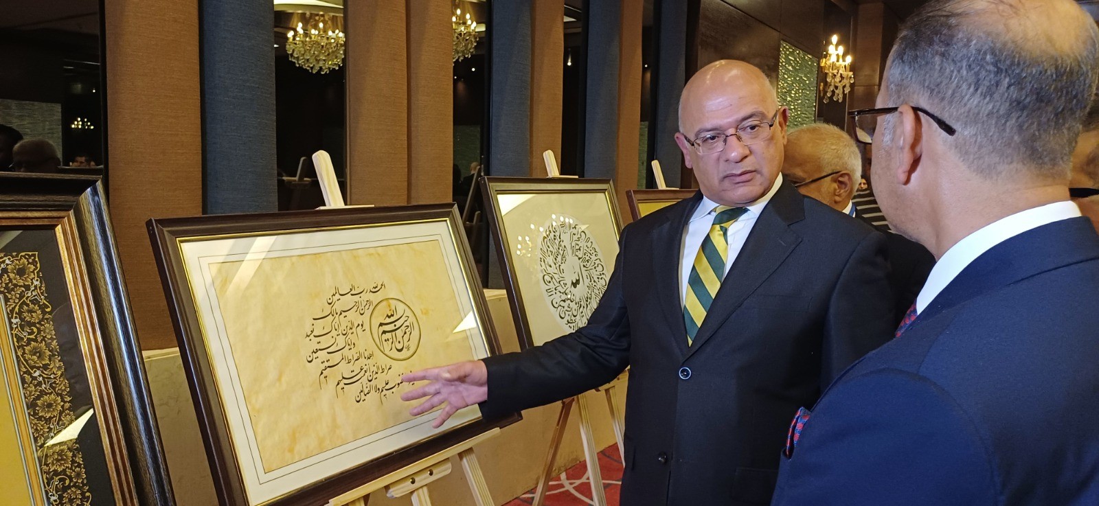 افتتاح معرض الملتقى الأردني للخط العربي والزخرفة الإسلامية