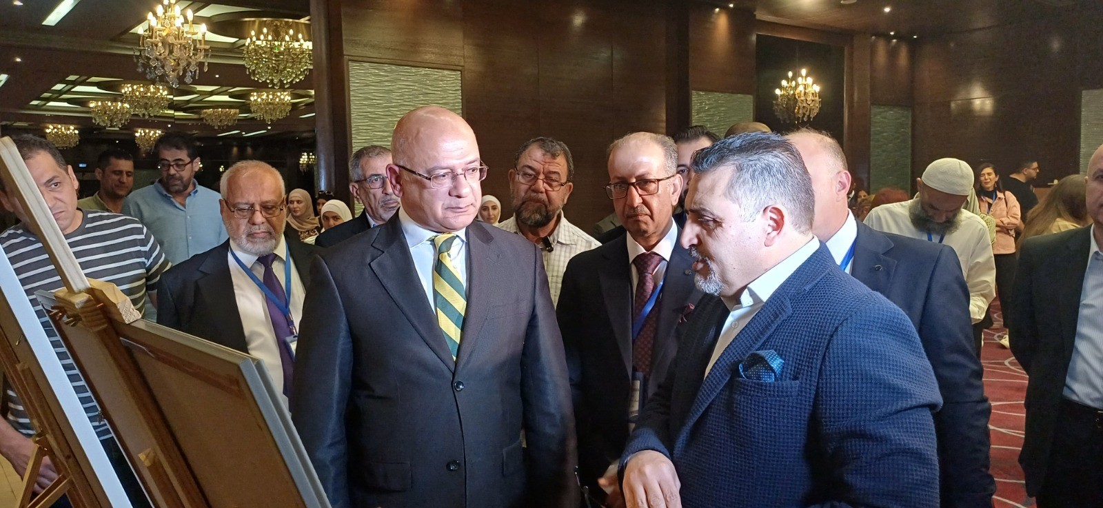 افتتاح معرض الملتقى الأردني للخط العربي والزخرفة الإسلامية