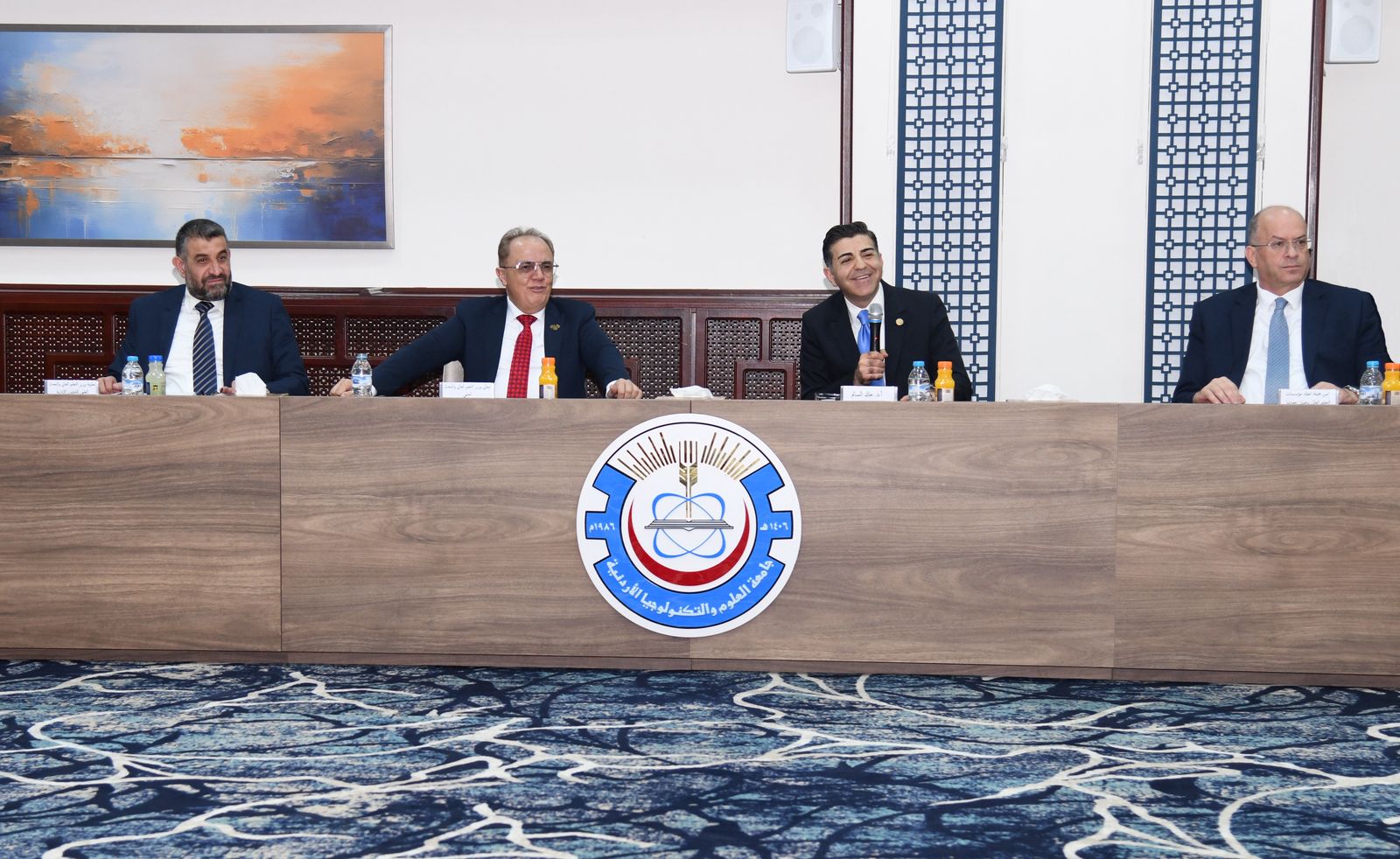 العلوم والتكنولوجيا تبحث تعزيز التعاون الأكاديمي مع وزارة التعليم العالي السورية