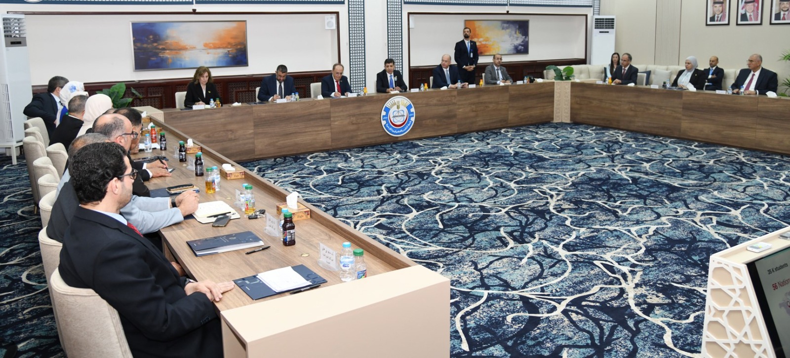 العلوم والتكنولوجيا تبحث تعزيز التعاون الأكاديمي مع وزارة التعليم العالي السورية