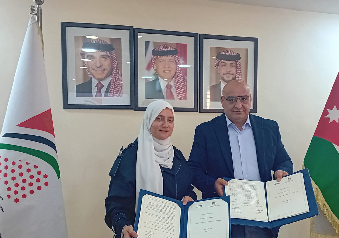 مذكرة تفاهم بين الصندوق الهاشمي لتنمية البادية والعمل من أجل الإنسانية