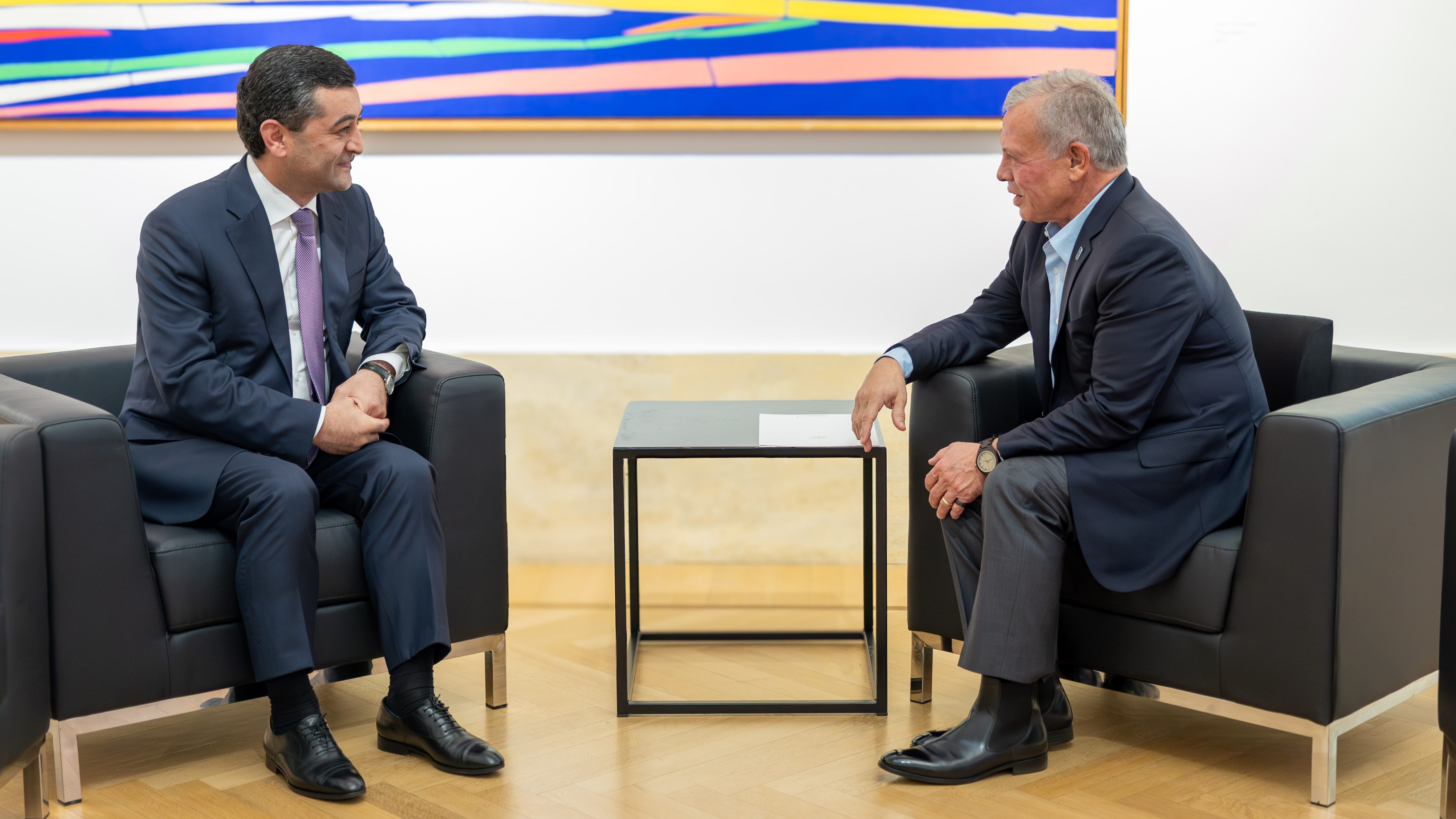 الملك ورئيسة وزراء إيطاليا يترأسان جولة جديدة من مبادرة اجتماعات العقبة في روما