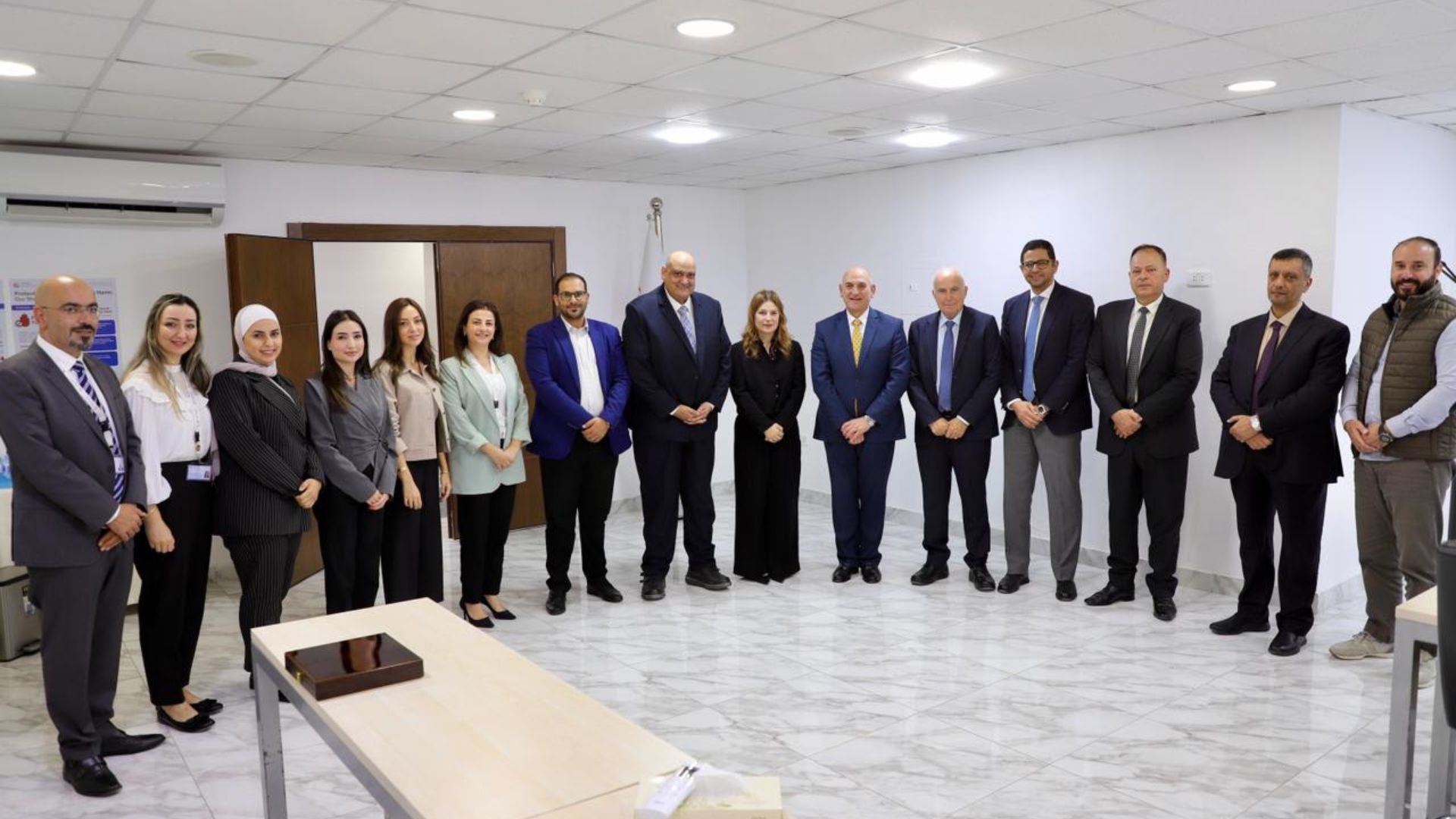 أمفنت تبحث مع جامعة الدول العربية سبل تعزيز التعاون الاستراتيجي بمجالات الصحة العامة