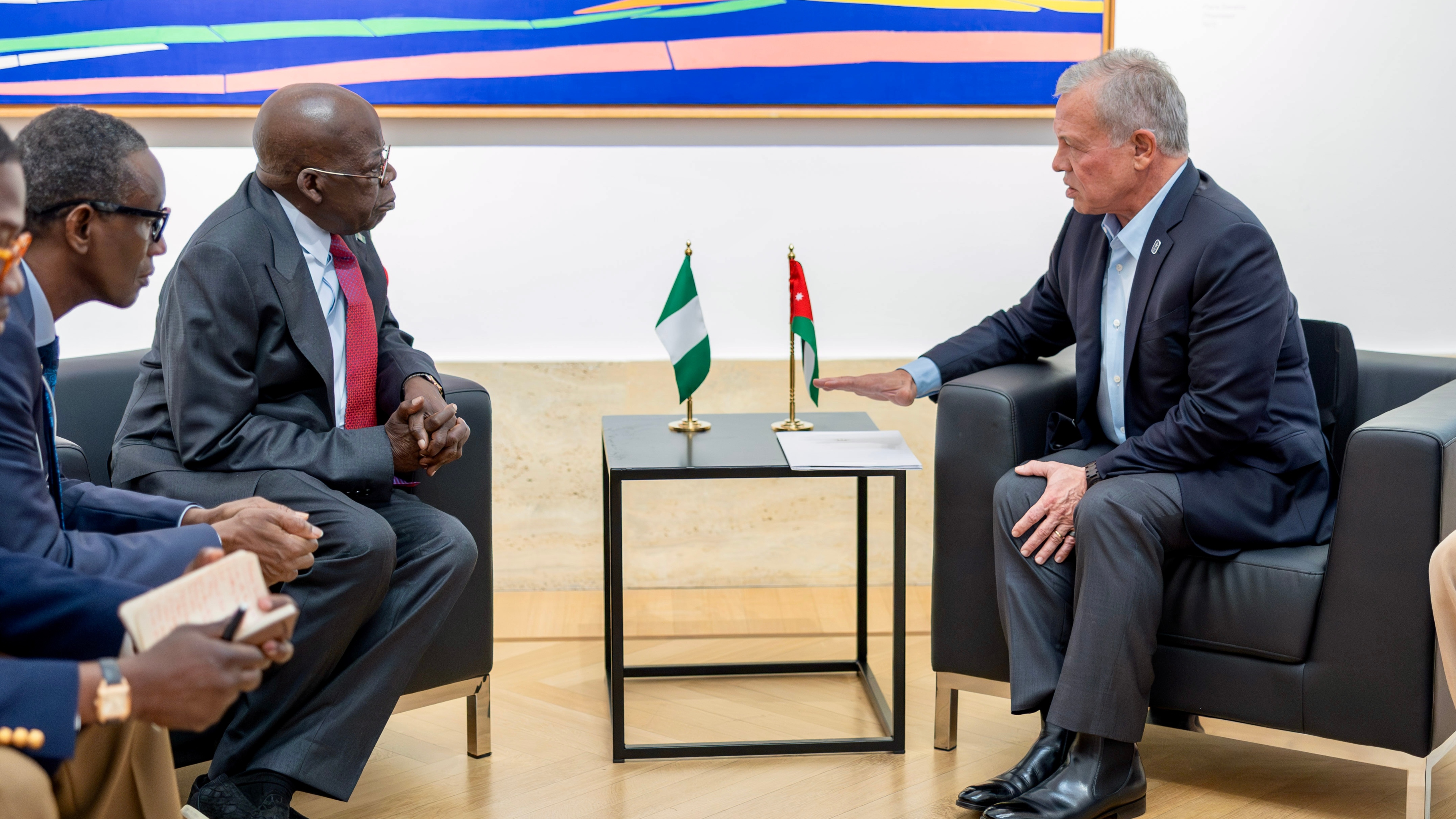 الملك ورئيسة وزراء إيطاليا يترأسان جولة جديدة من مبادرة اجتماعات العقبة في روما