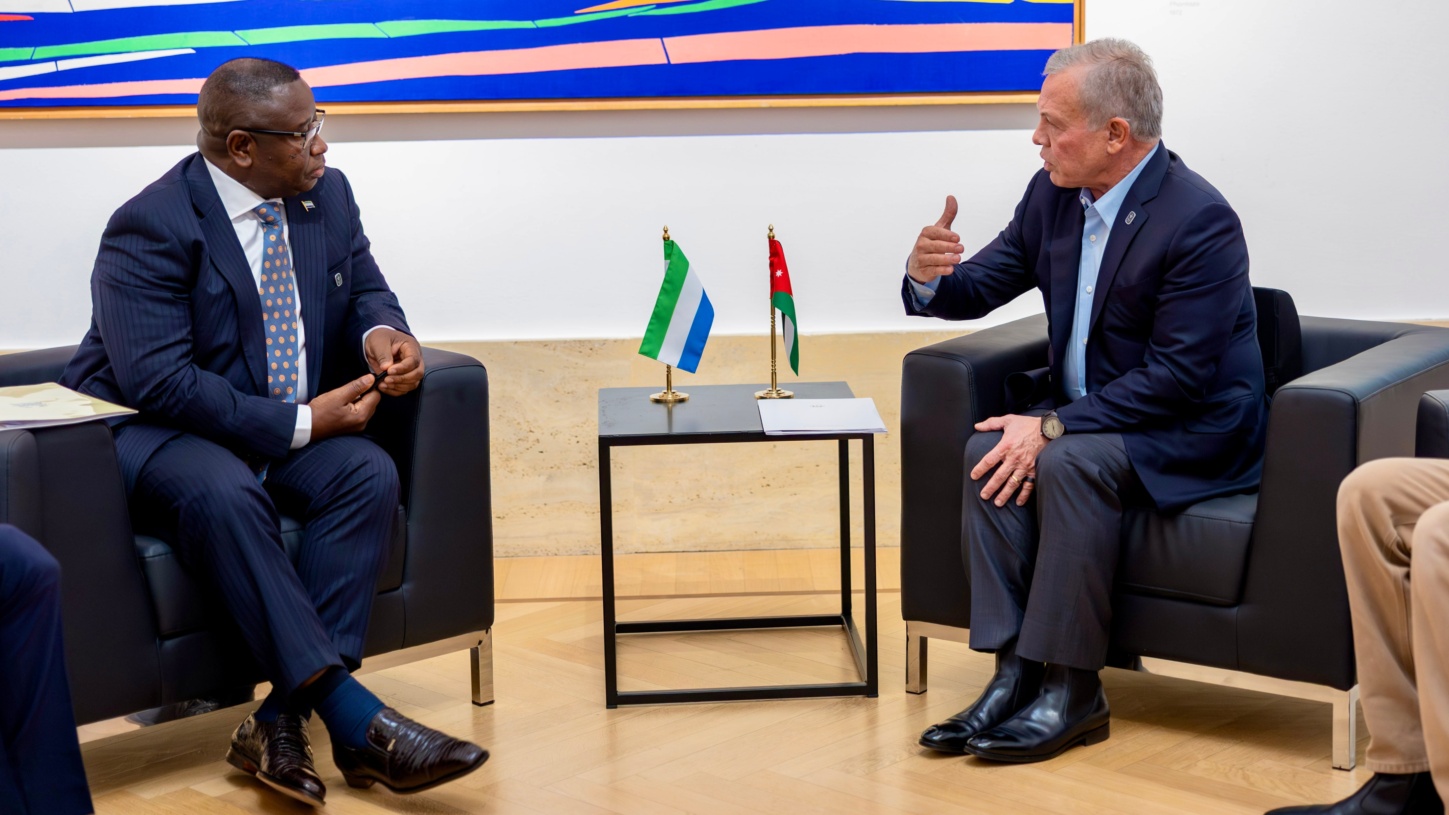 الملك ورئيسة وزراء إيطاليا يترأسان جولة جديدة من مبادرة اجتماعات العقبة في روما