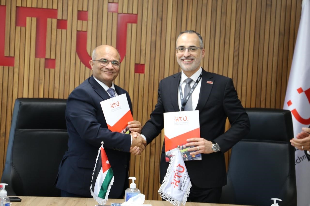 مذكرة تفاهم بين نقابة الصحفيين وجامعة الحسين التقنية