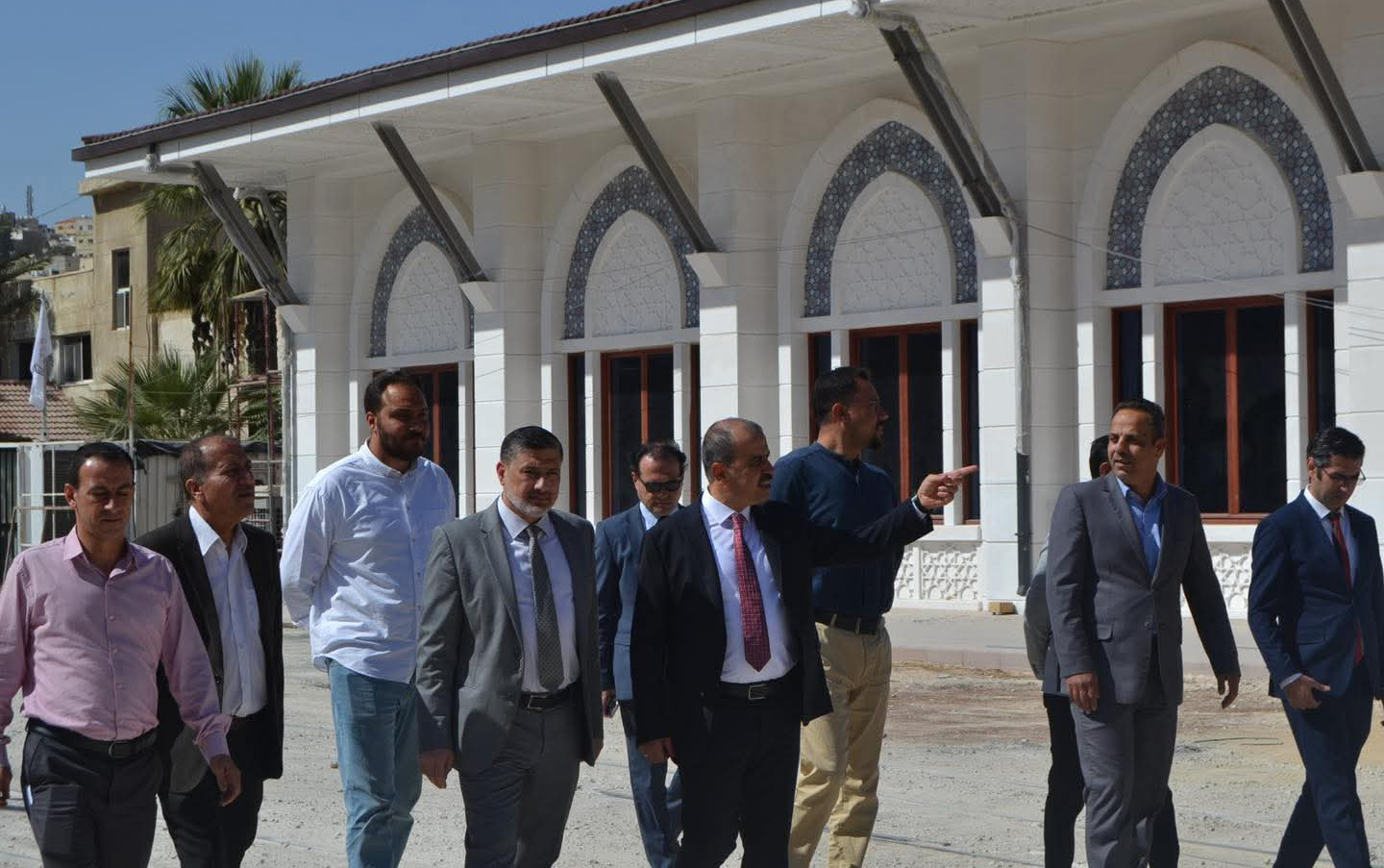 السفير التركي يزور الخط الحجازي الأردني