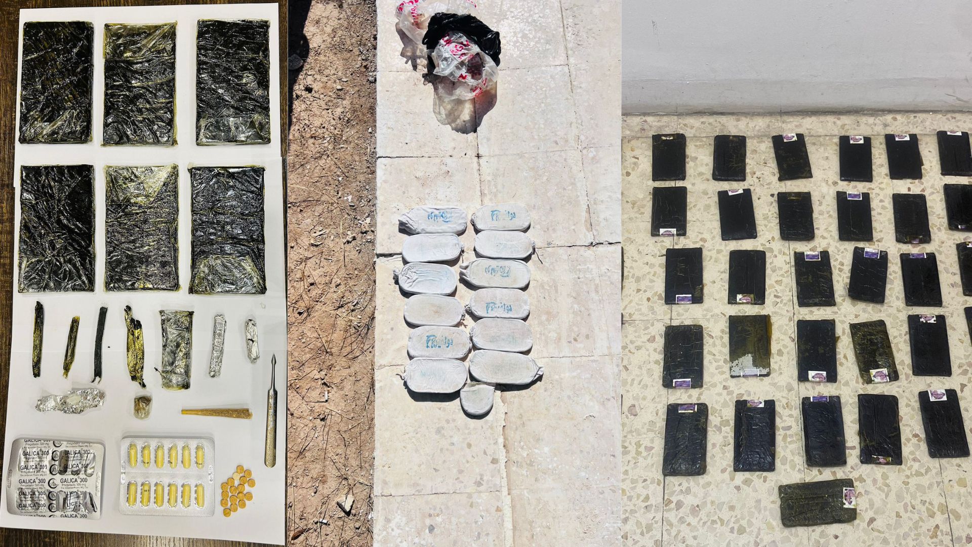 مكافحة المخدرات تتعامل مع 6 قضايا نوعية وتلقي القبض على 12 تاجرا ومهربا ومروجا للمخدرات