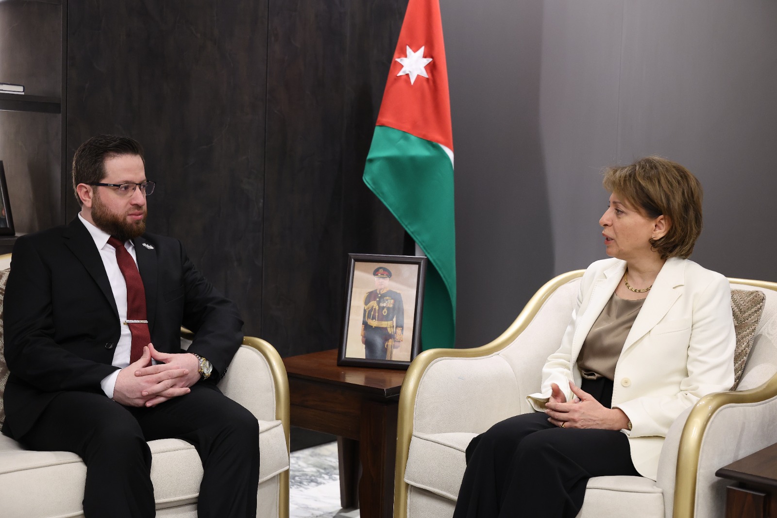 البلبيسي تبحث مع وزير التنمية الإدارية السوري التعاون في تحديث القطاع العام