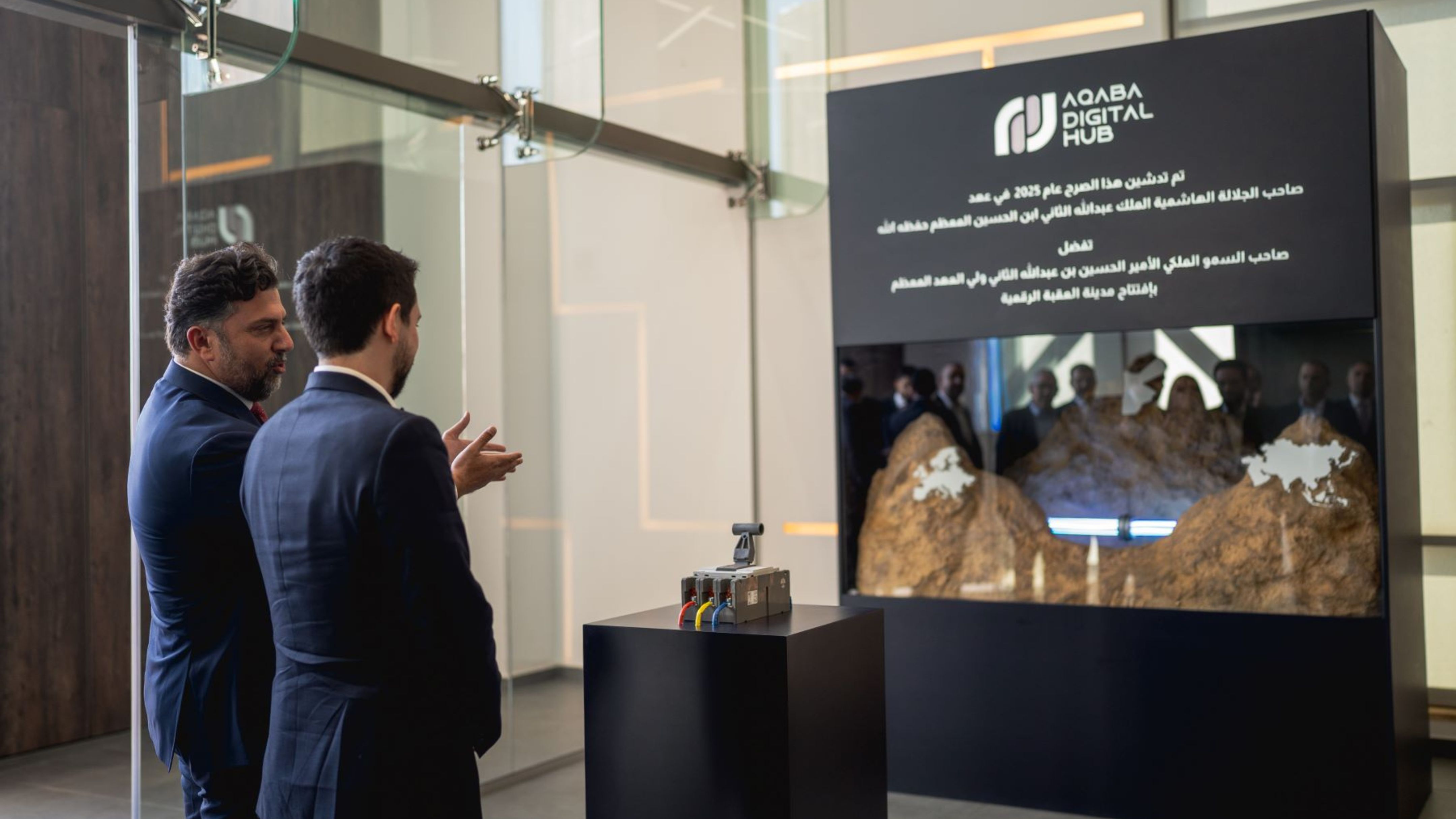 ولي العهد يفتتح مدينة العقبة الرقمية كأول مشروع رقمي متكامل في الأردن