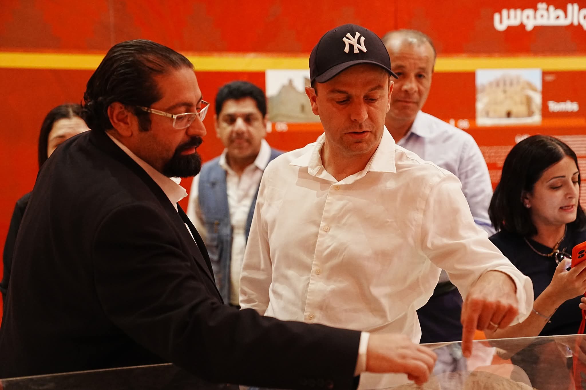 وفد من المجلس التنفيذي لبرامج الأمم المتحدة يزور البترا