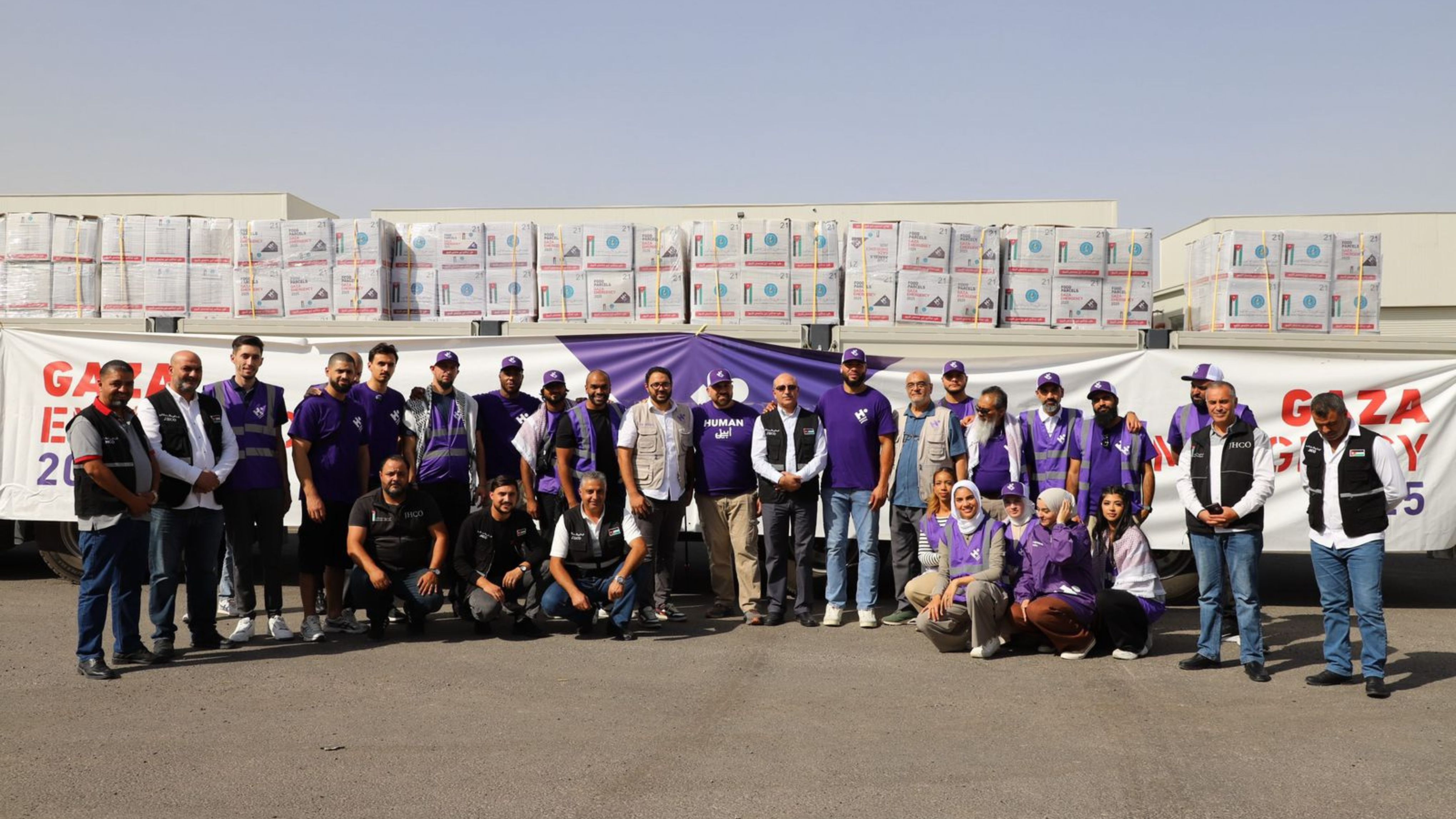 امين عام الهيئة الخيرية الأردنية الهاشمية  يستقبل  وفدًا من منظمة هيومن أبيل