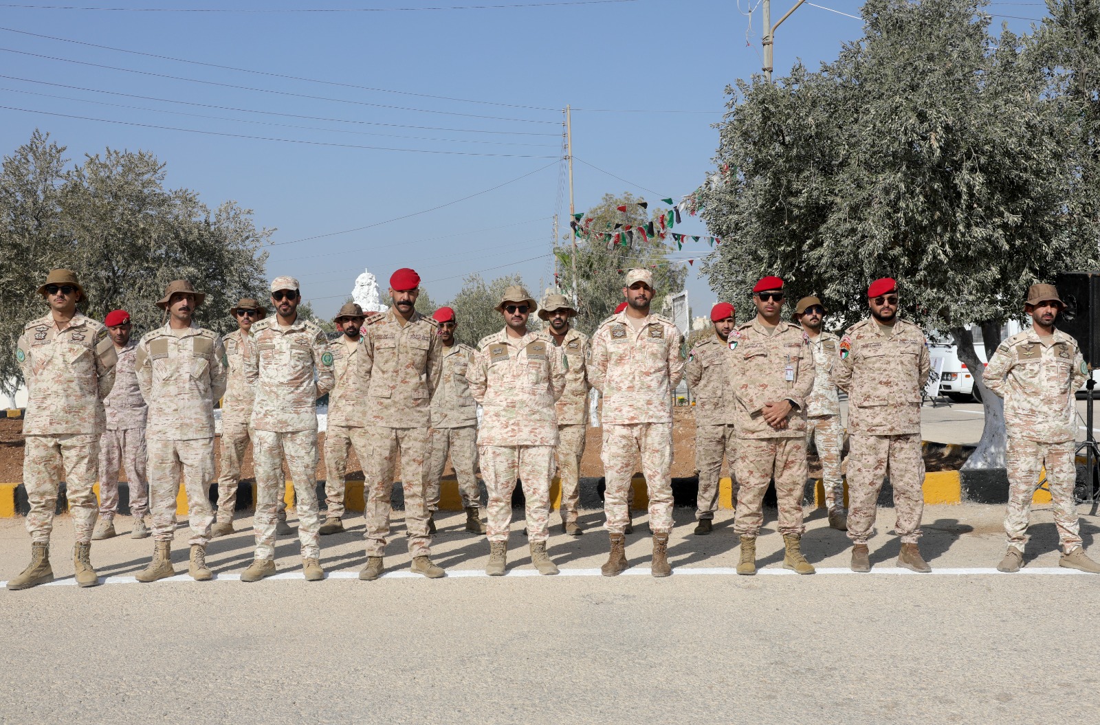 اختتام عدد من دورات مكافحة وفض الشغب بقيادة الشرطة العسكرية