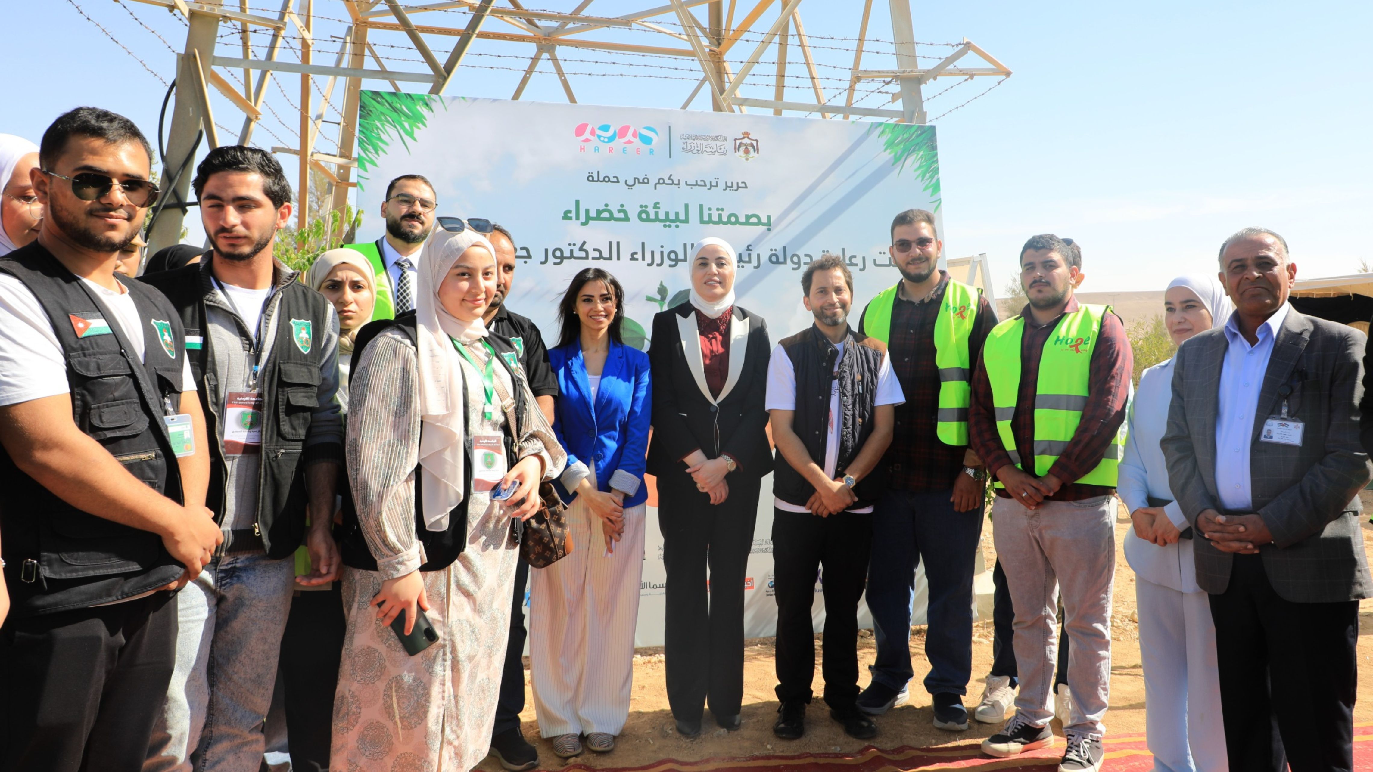 وزيرة التنمية الاجتماعية تُطلق مبادرة بصمتنا لبيئة خضراء في القطرانة