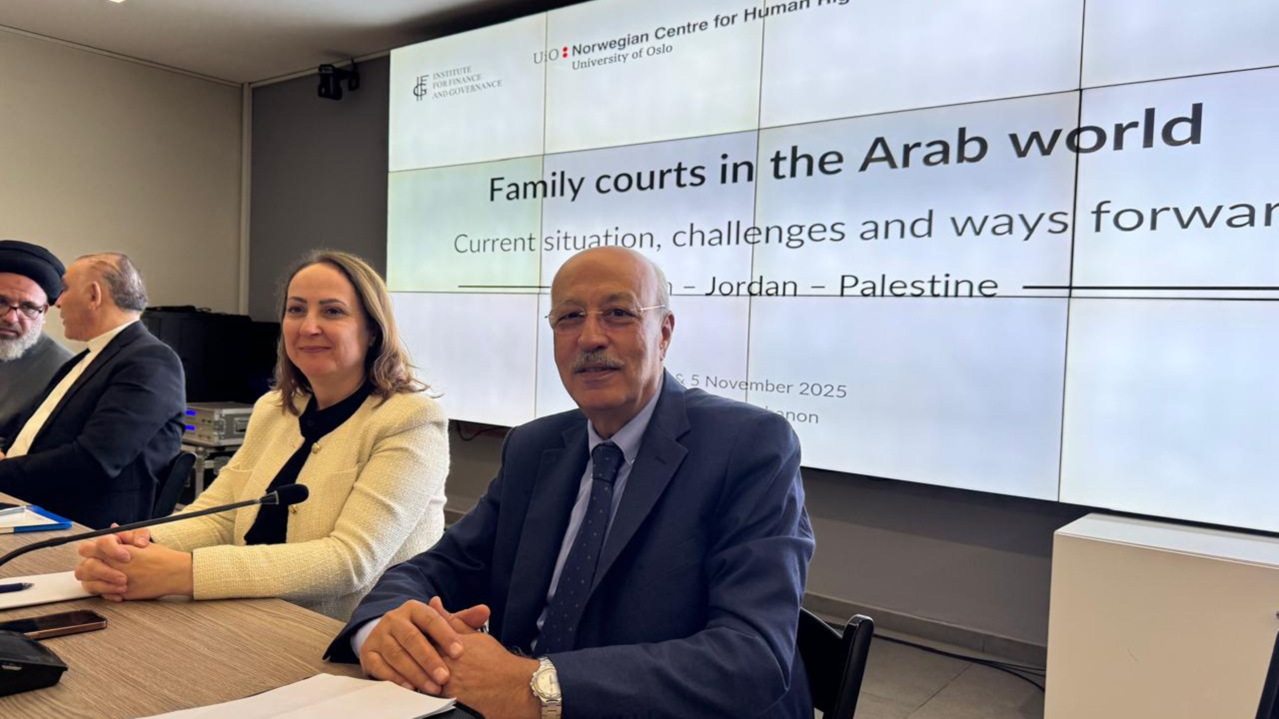 الوطني لحقوق الإنسان يشارك بندوة حول محاكم الأسرة في العالم العربي