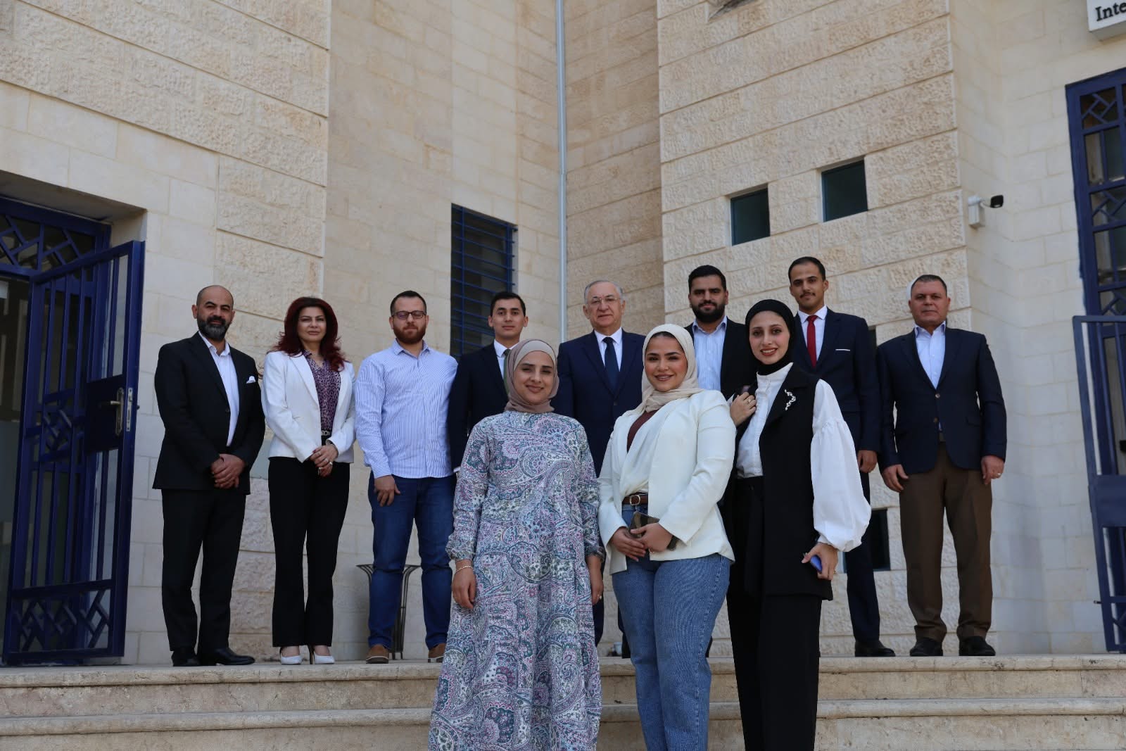 النزاهة تلتقي وفداً من طلبة ماجستير الحوكمة ومكافحة الفساد 