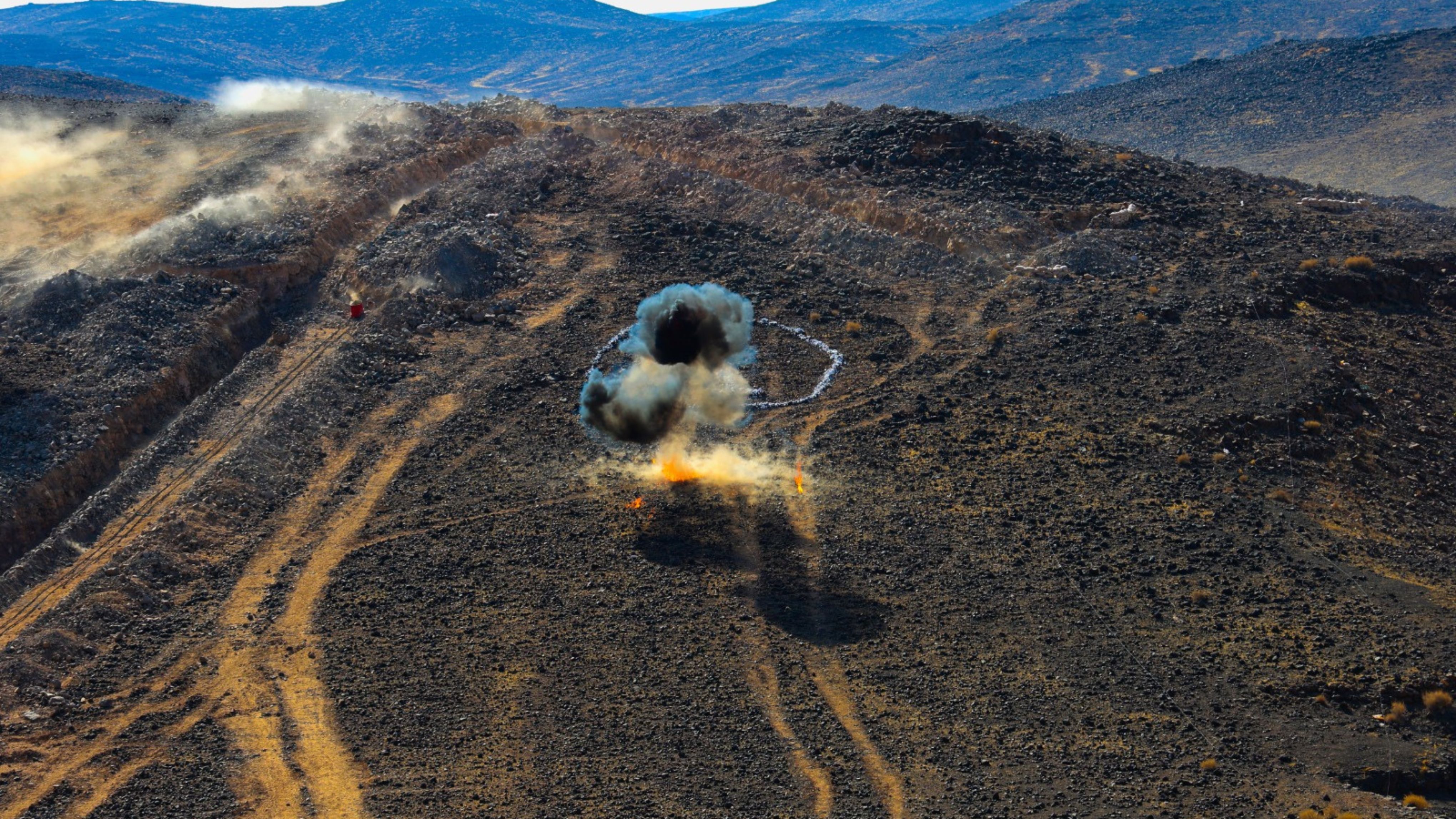 رئيس هيئة الأركان يتابع التمرين التعبوي صهيل العاديات