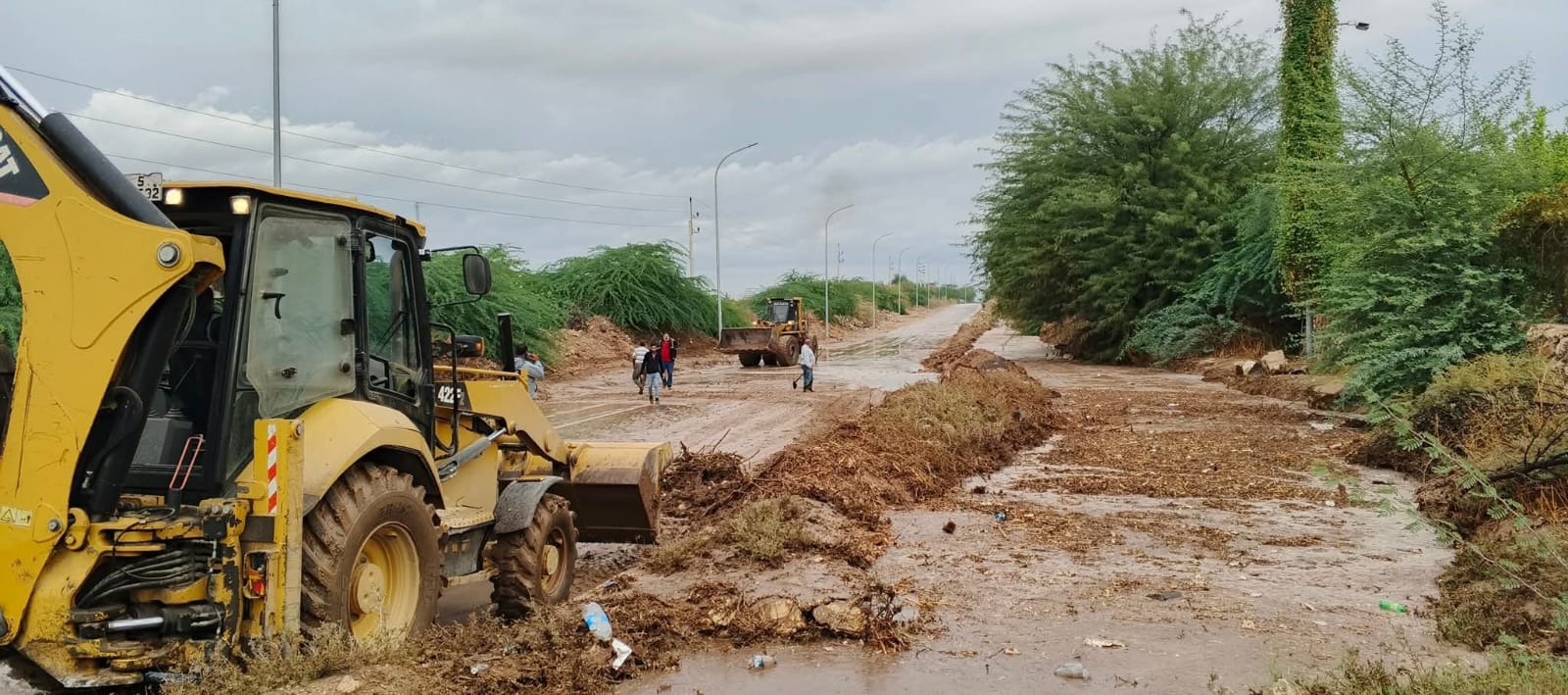 إعادة فتح طريق العدسية الشونة الشمالية جراء الأمطار