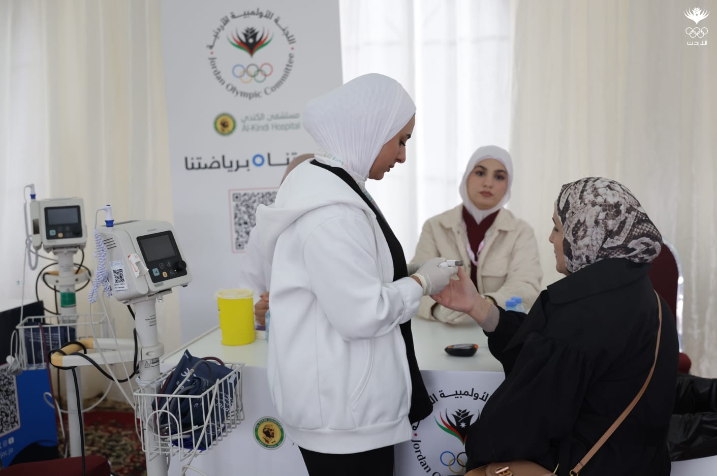 اللجنة الأولمبية تنظم يوماً طبياً توعوياً بمناسبة اليوم العالمي للسكري