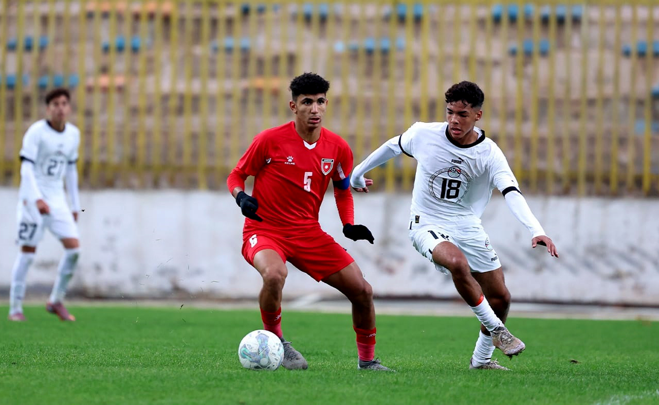 منتخب الناشئين يتعادل مع نظيره المصري
