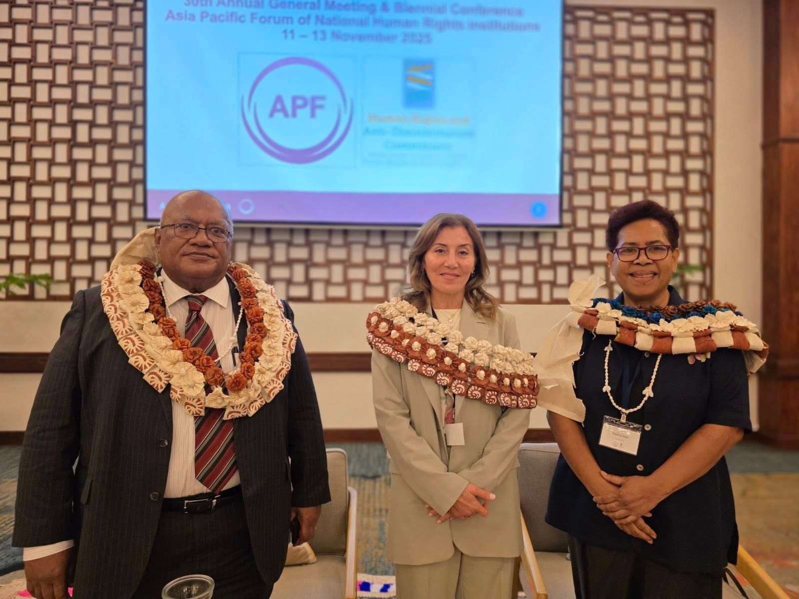 الوطني لحقوق الإنسان يشارك بمؤتمر المنتدى الآسيوي الباسيفيكي في فيجي