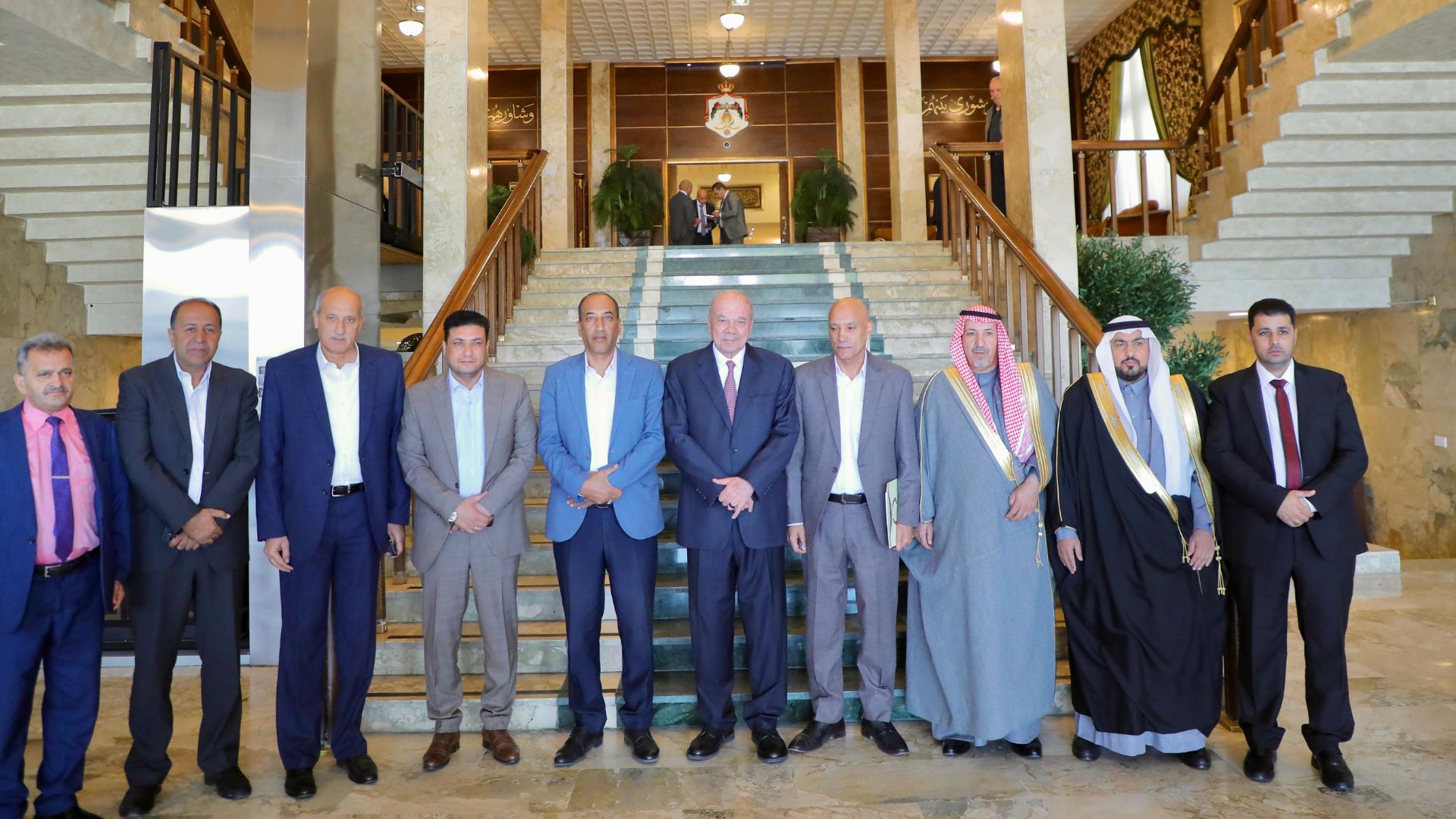 رئيس مجلس الأعيان يلتقي إدارة الاتحاد العام للجمعيات الخيرية