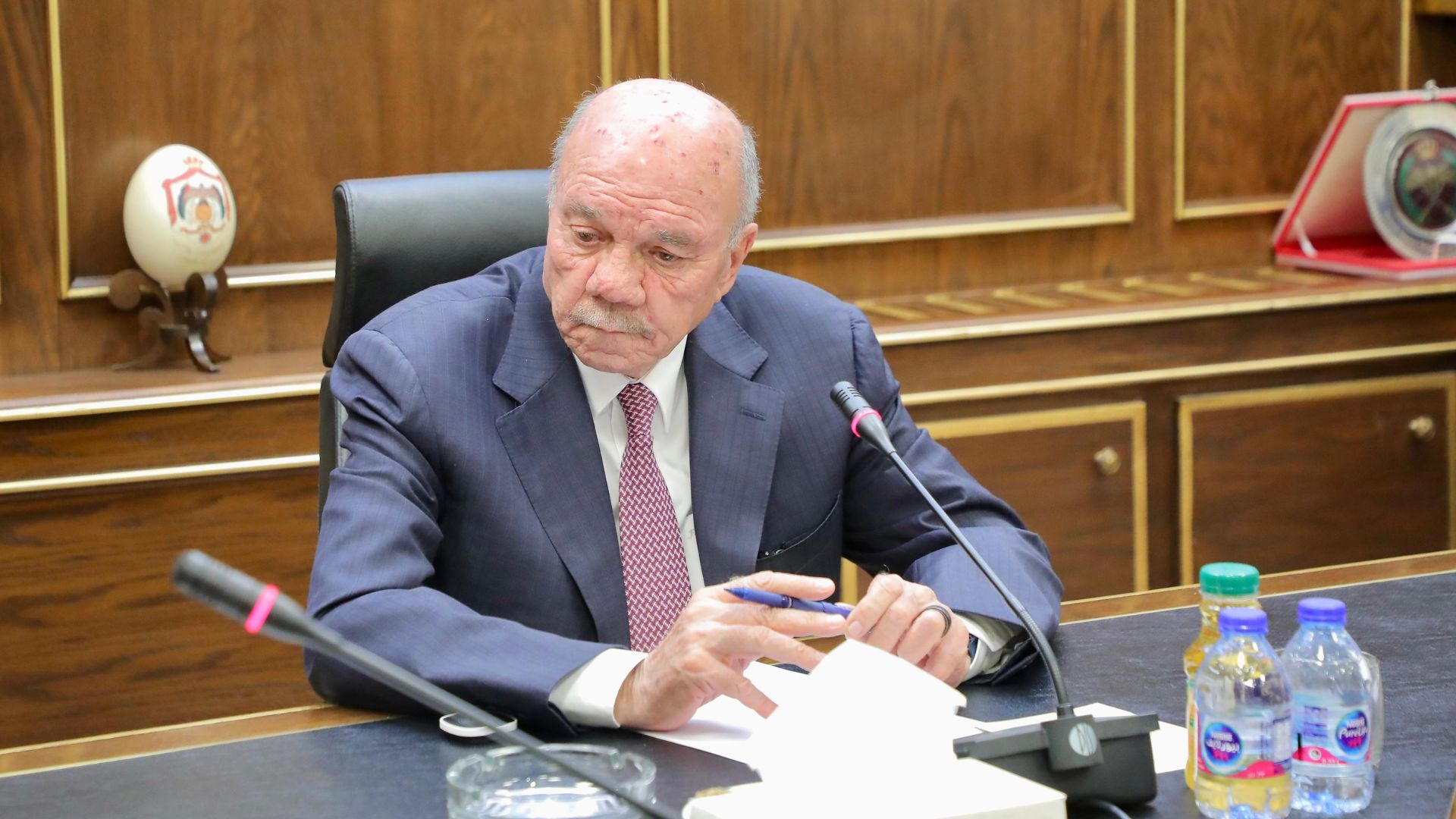 رئيس مجلس الأعيان يلتقي إدارة الاتحاد العام للجمعيات الخيرية