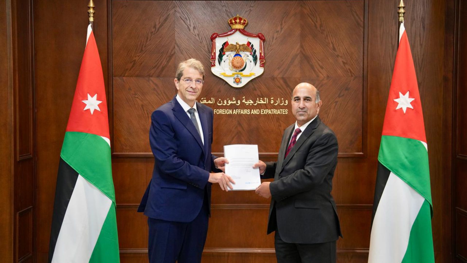 الخارجية تتسلم رسالة اعتماد ممثل منظمة اليونيسف