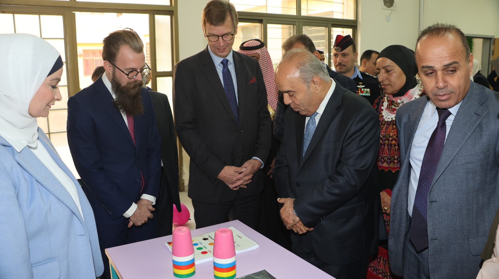 افتتاح مشروع الأيام الألمانية في المدارس الأردنية