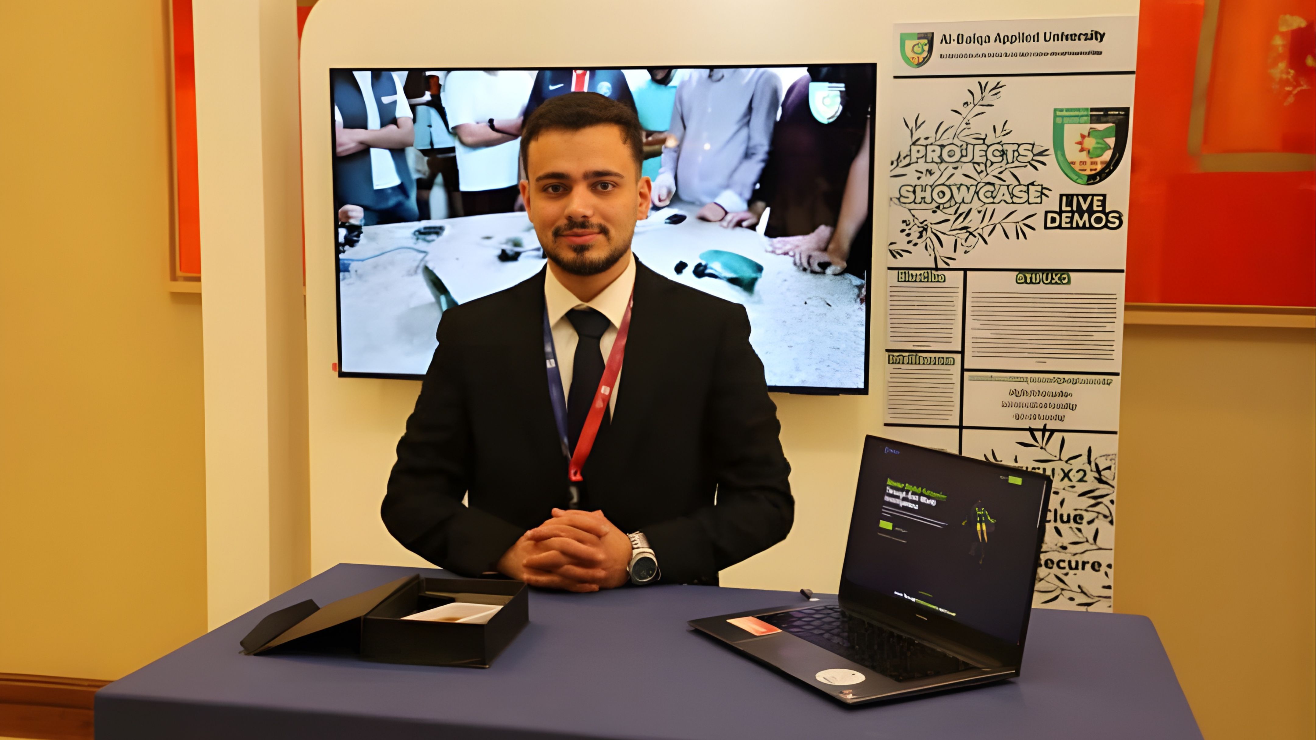 طلبة أردنيون يعرضون مشاريع مبتكرة في مؤتمر الأمن السيبراني C8