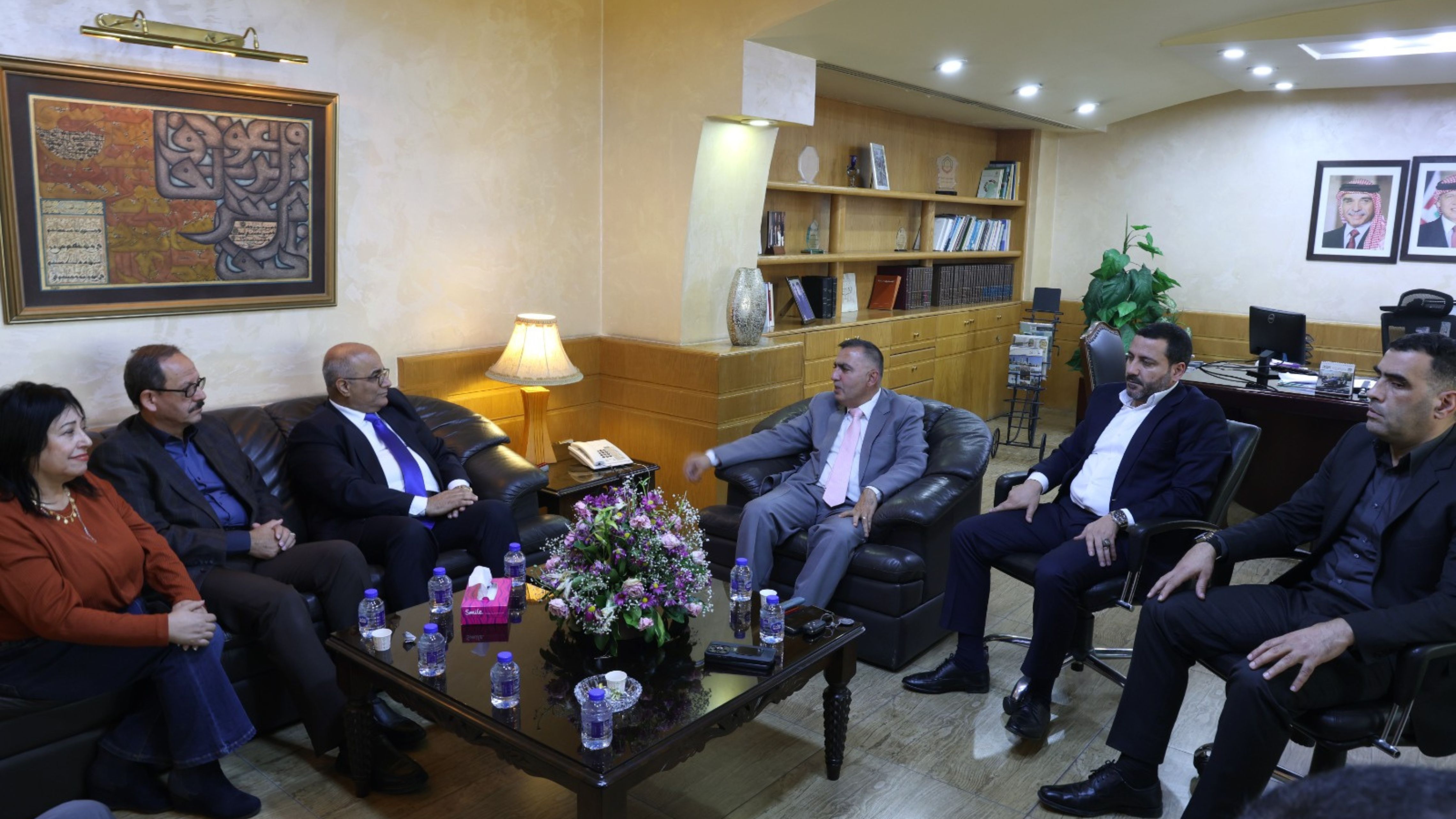 نقيب الصحفيين يبحث مع مدير عام صحيفة الرأي سبل حل القضايا العالقة