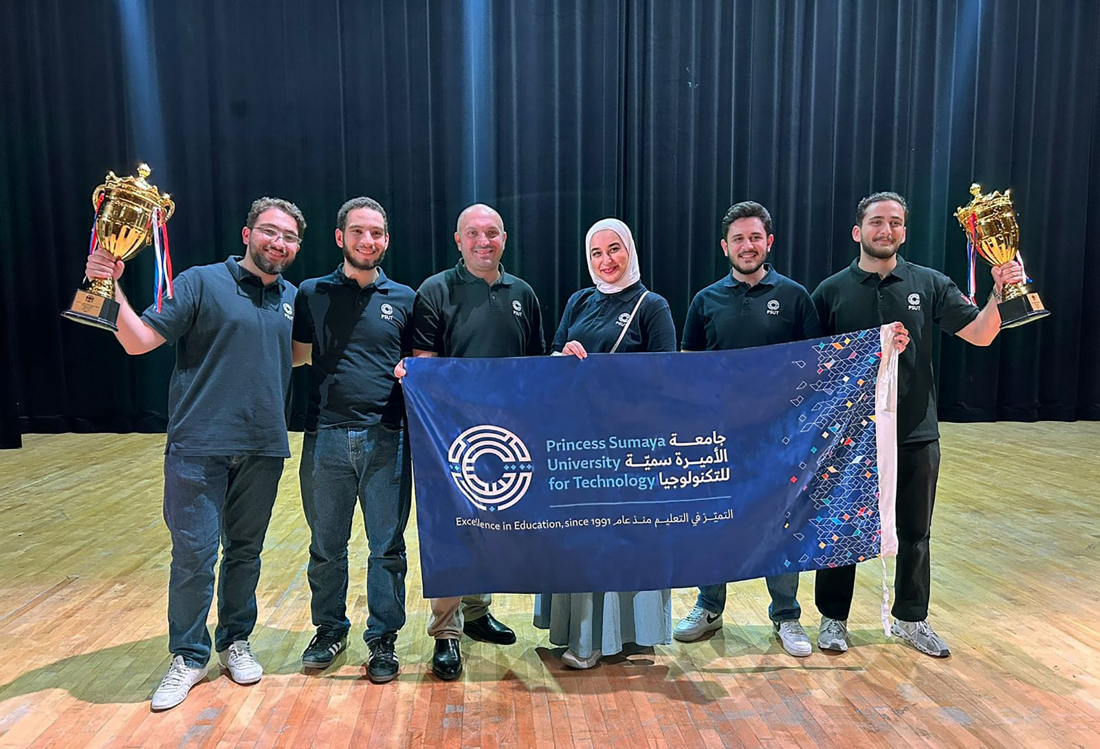 جامعة الأميرة سمية تتصدر البطولة الوطنية للروبوت بدورته الـ21 بإنجاز طلابي