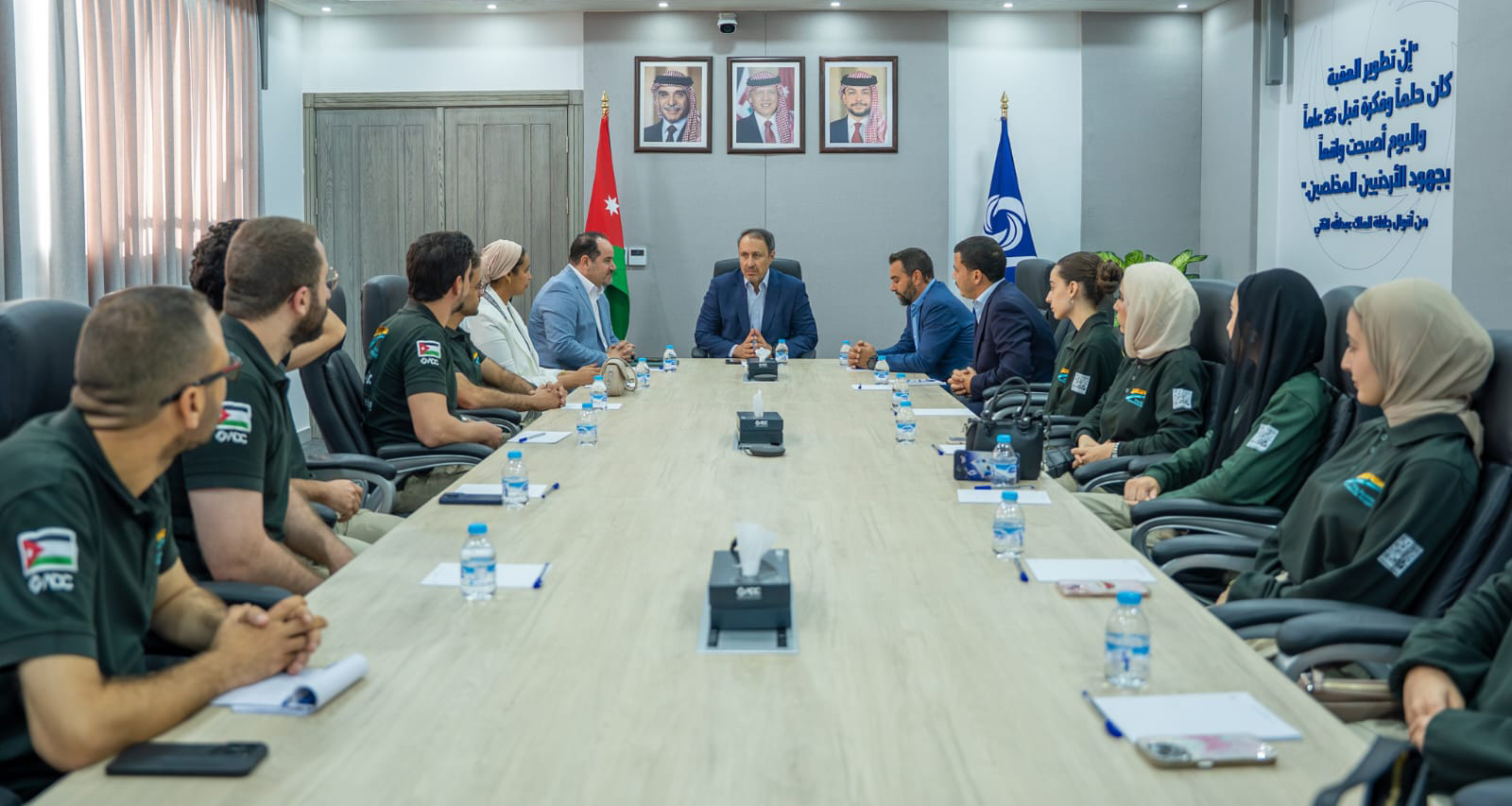 تطوير العقبة تطلق خدمة بخدمتكم في مطار الملك الحسين 