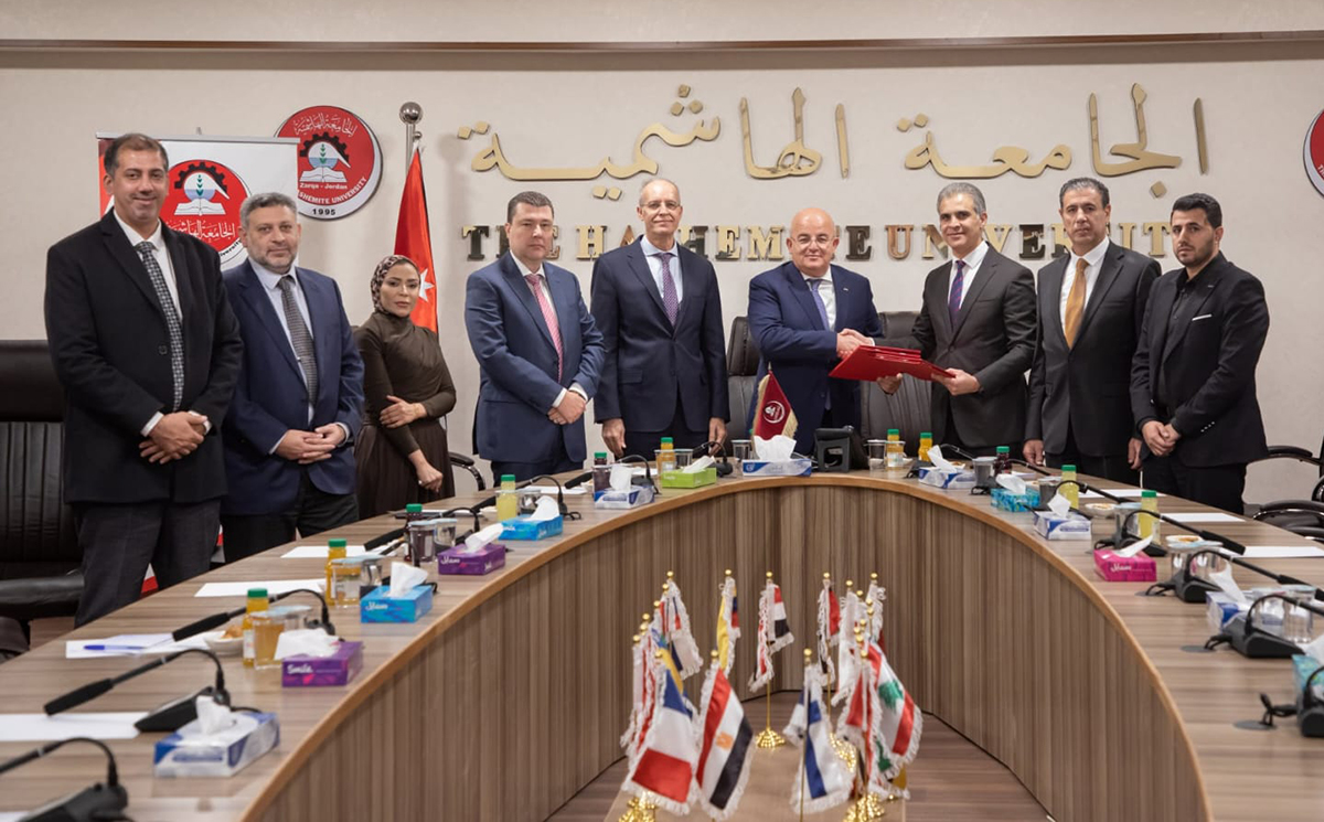 تعاون مؤسسي بين الجامعة الهاشمية وصناعة الأردن 