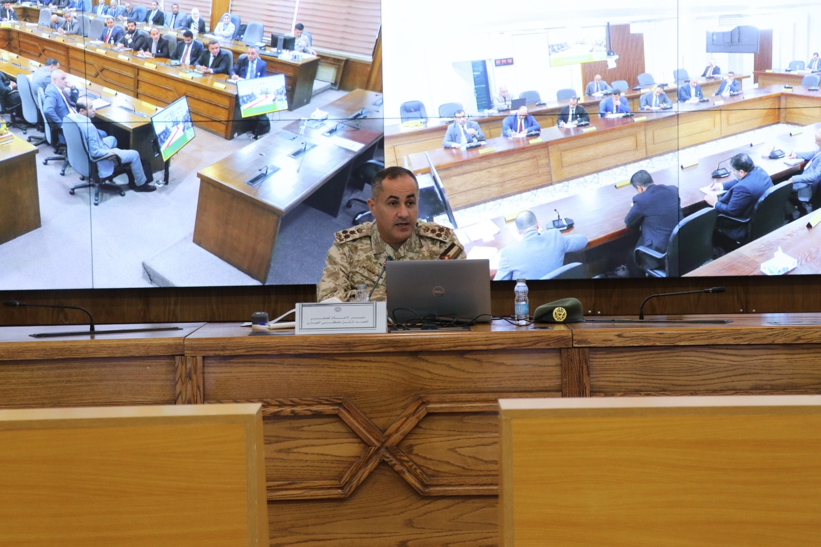 مدير الإعلام العسكري يحاضر في كلية الدفاع الوطني